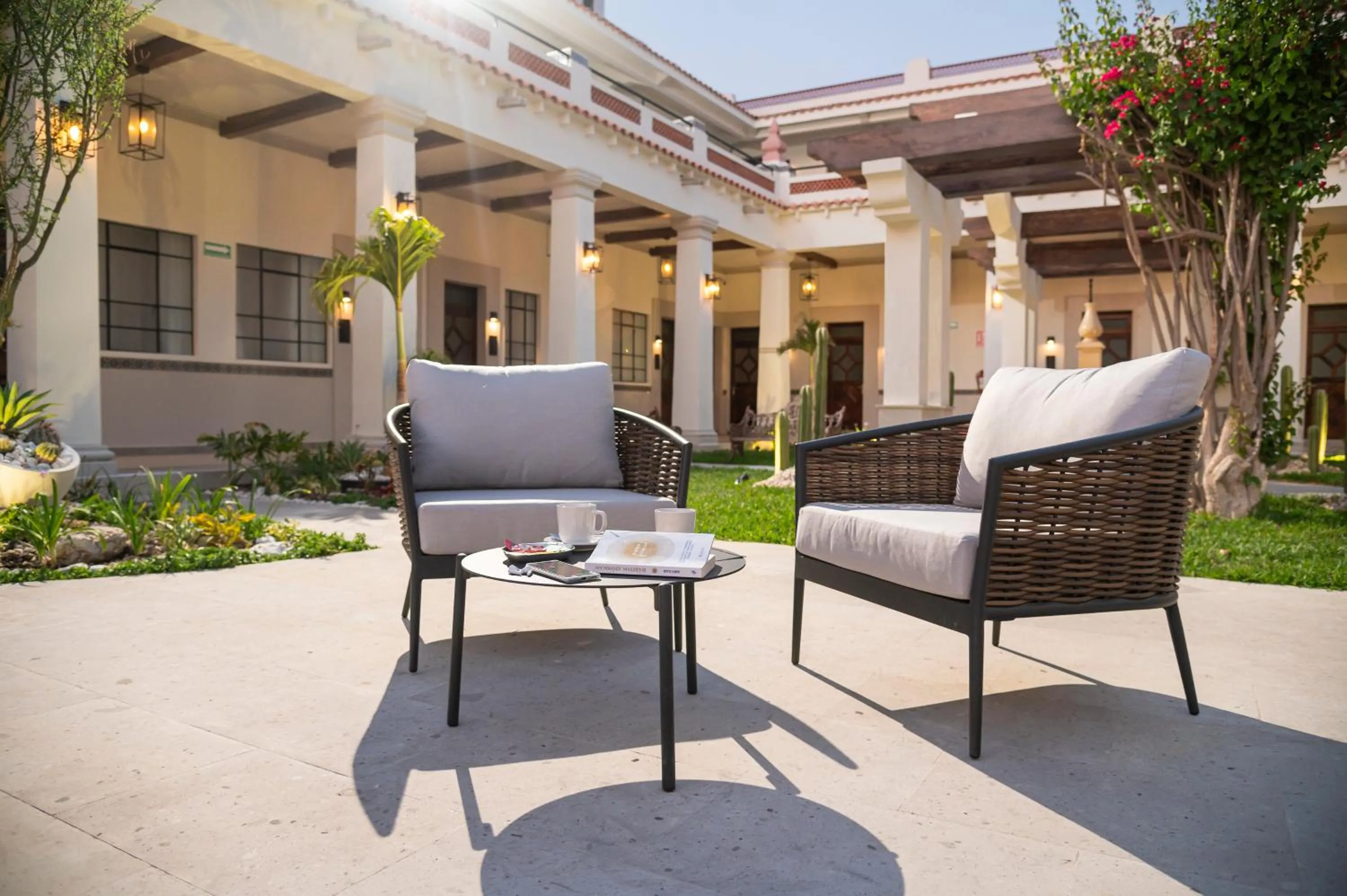 Garden in Gran Hotel Mexico by Solaris