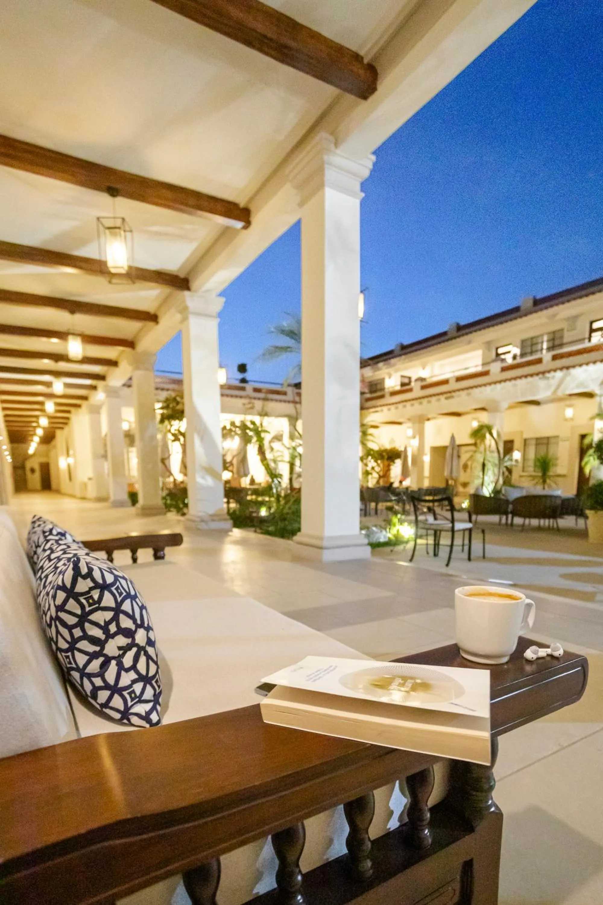 Patio in Gran Hotel Mexico by Solaris