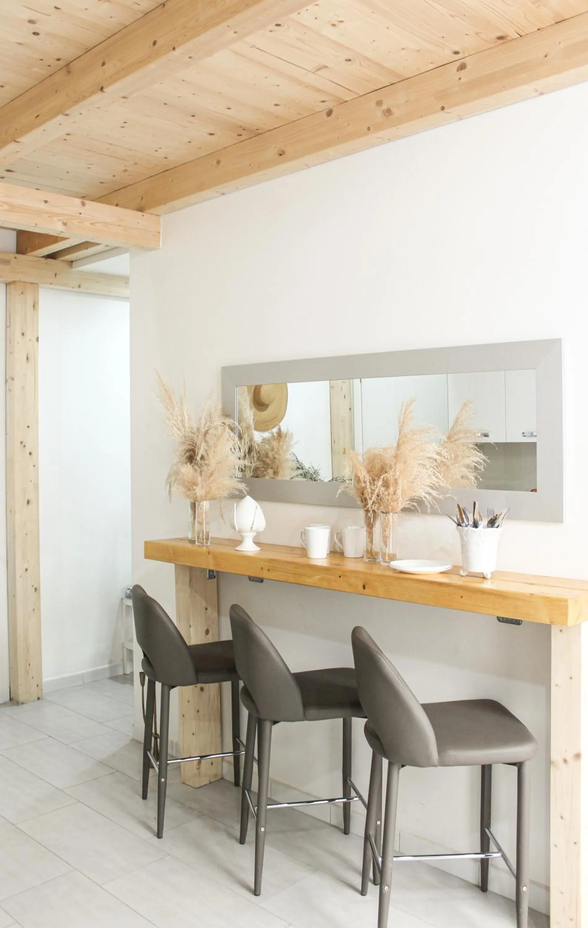 Kitchen or kitchenette in B&B Oplonti Resort