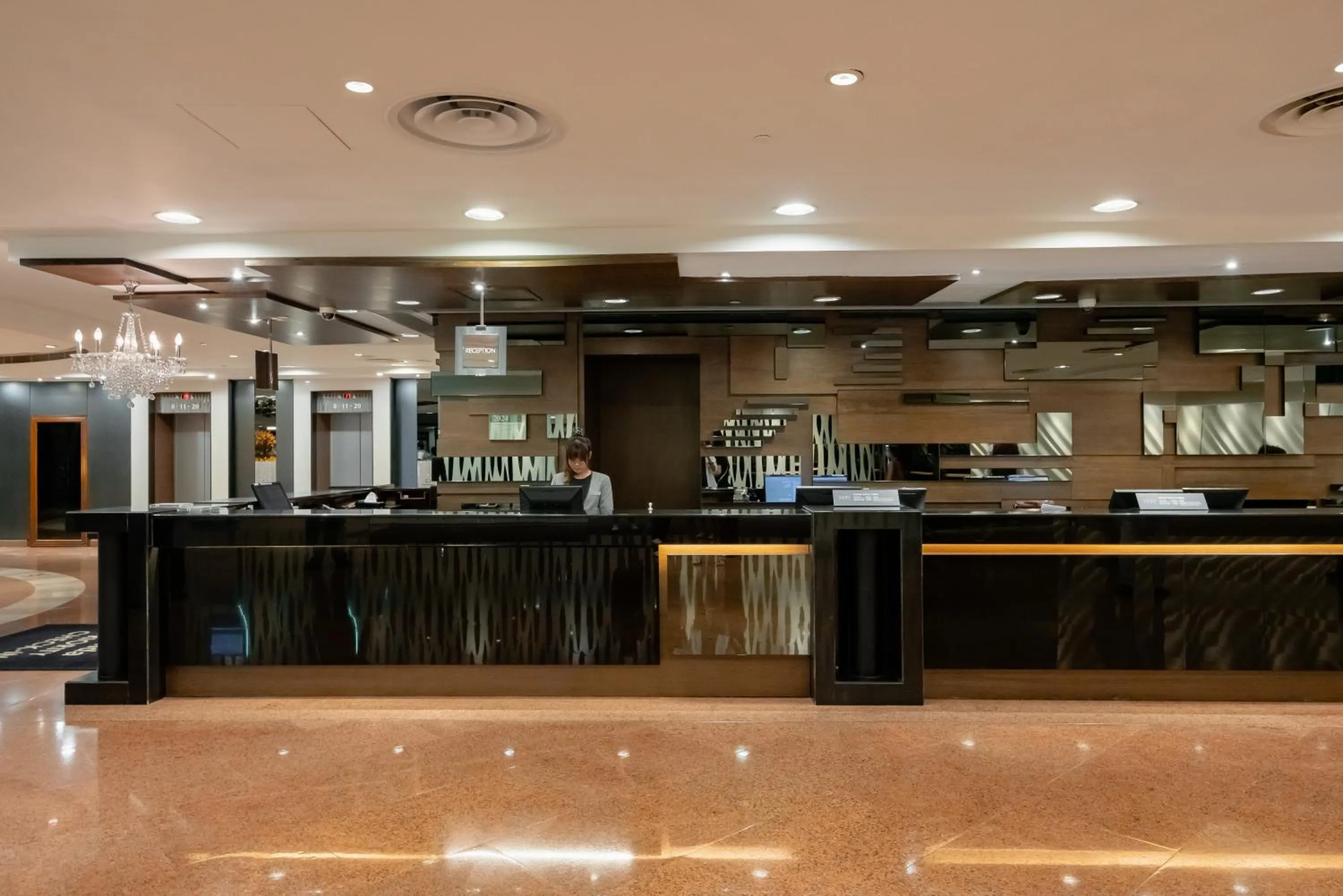 Lobby or reception in Panda Hotel