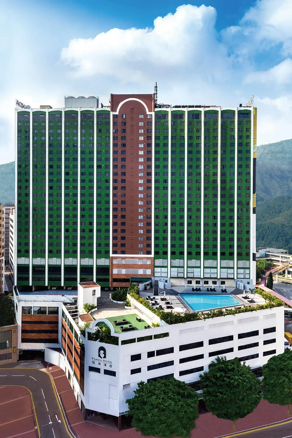 Property building in Panda Hotel