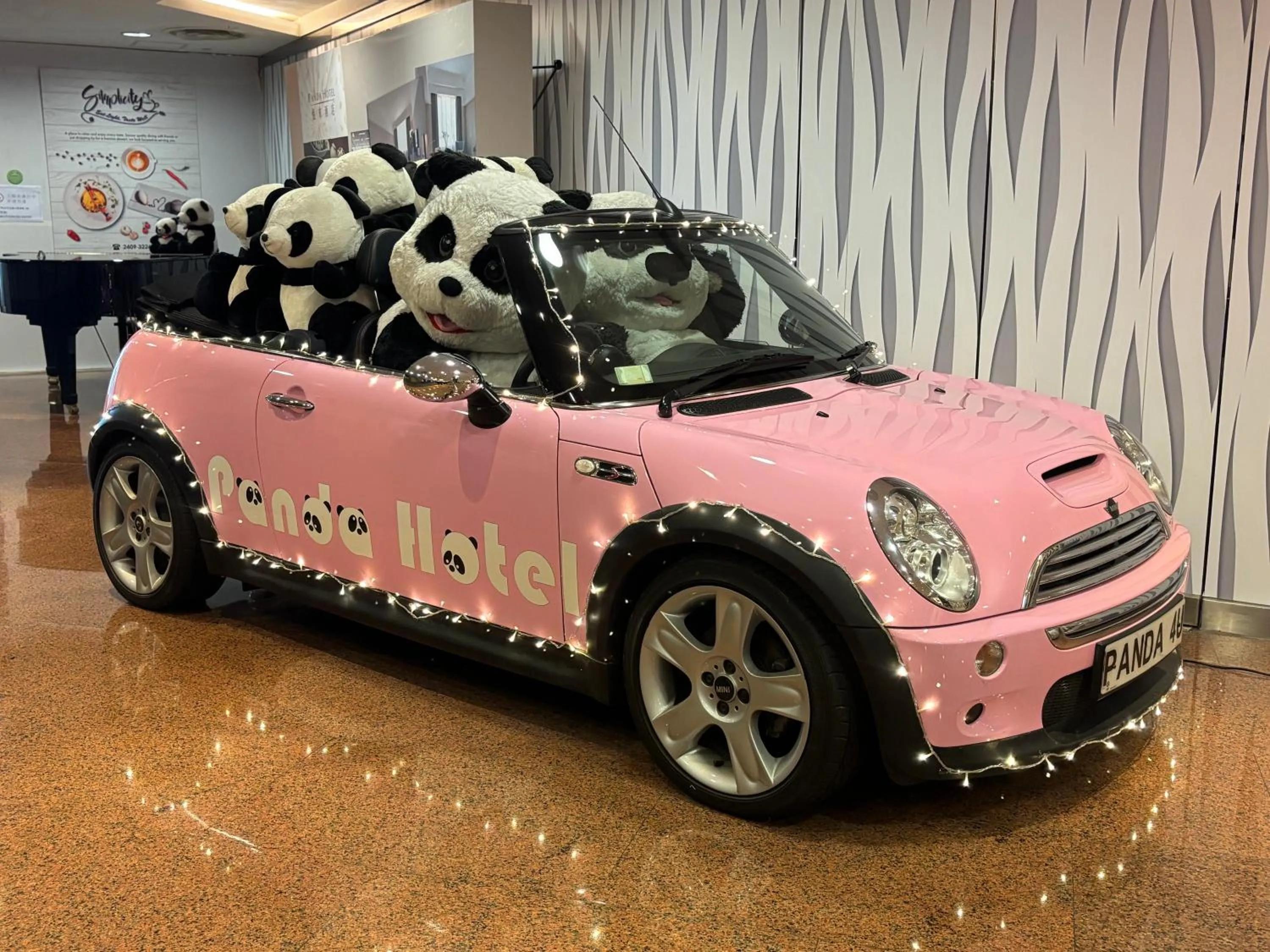 Lobby or reception in Panda Hotel