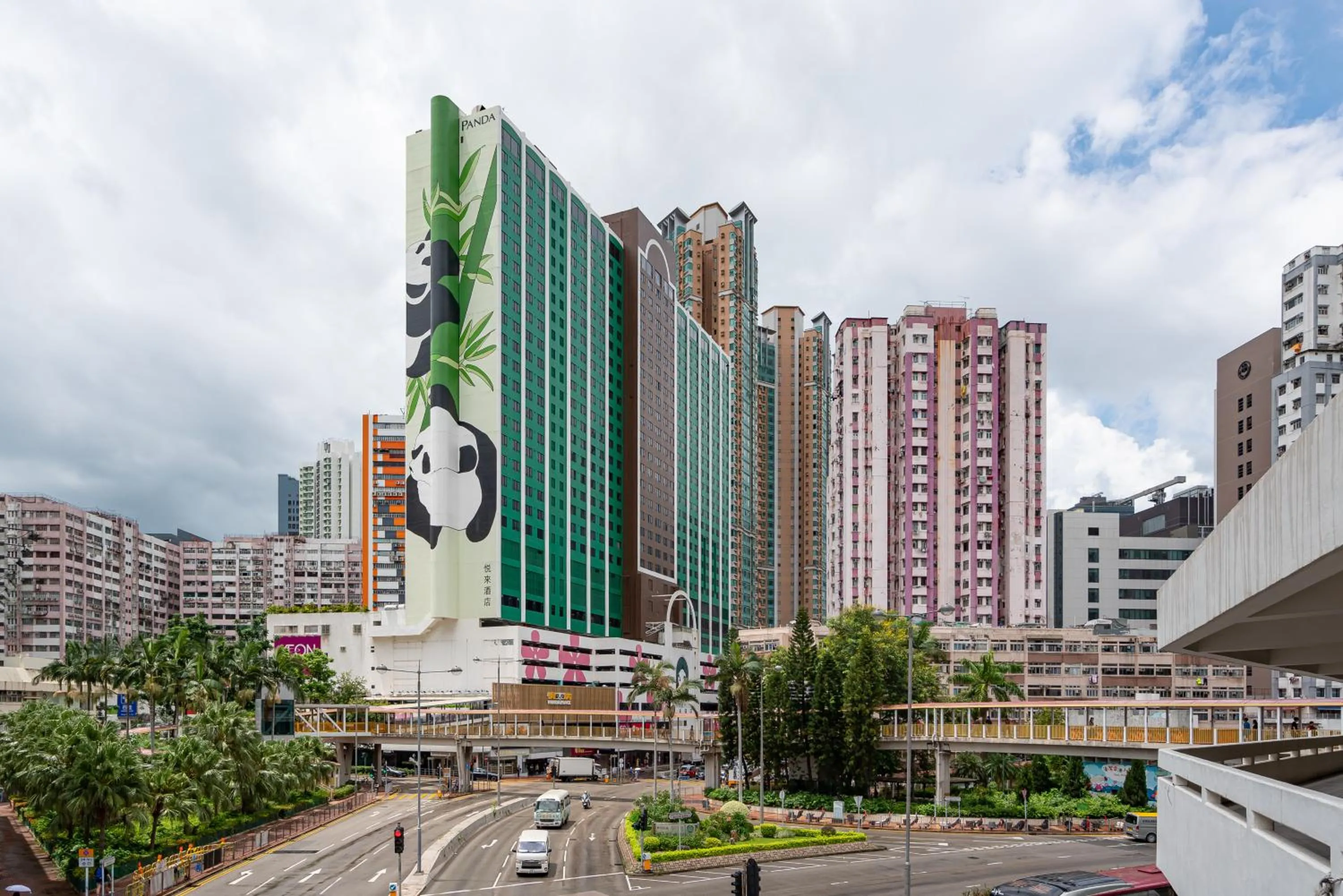 Property building in Panda Hotel