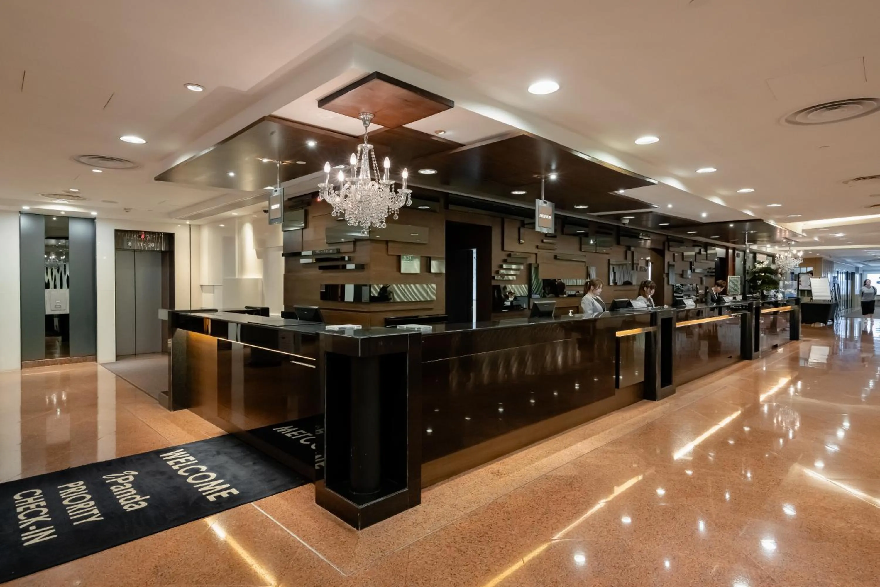 Lobby or reception in Panda Hotel