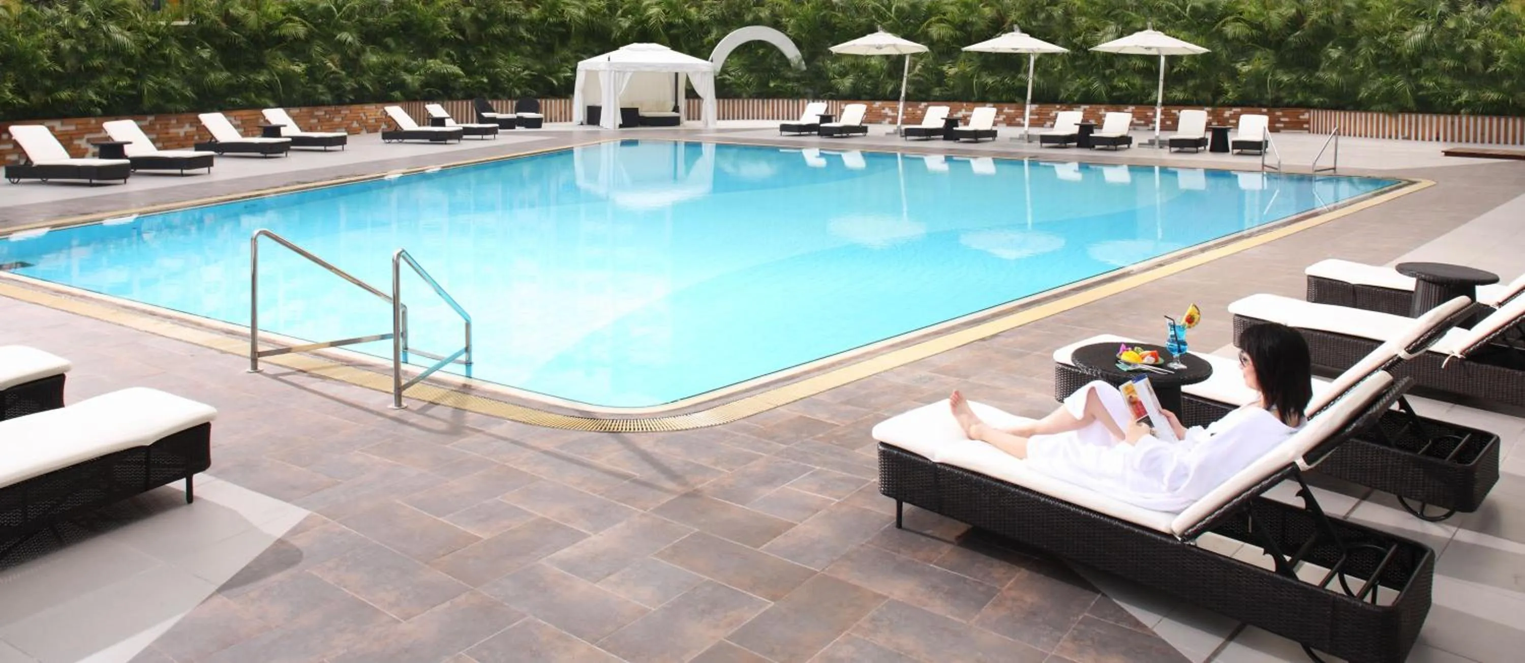 Swimming pool in Panda Hotel