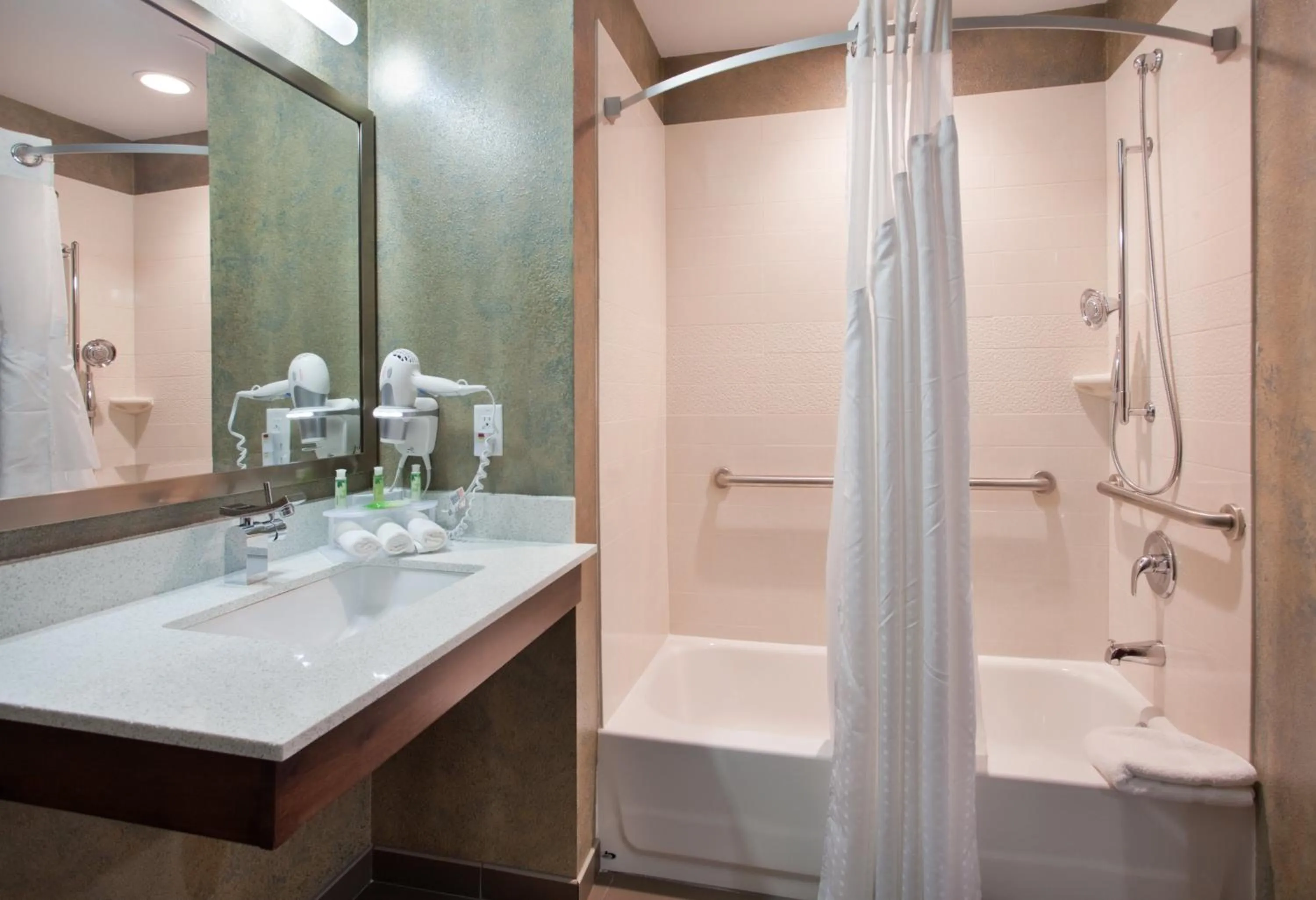 Bathroom in Holiday Inn Express & Suites St Louis Airport by IHG