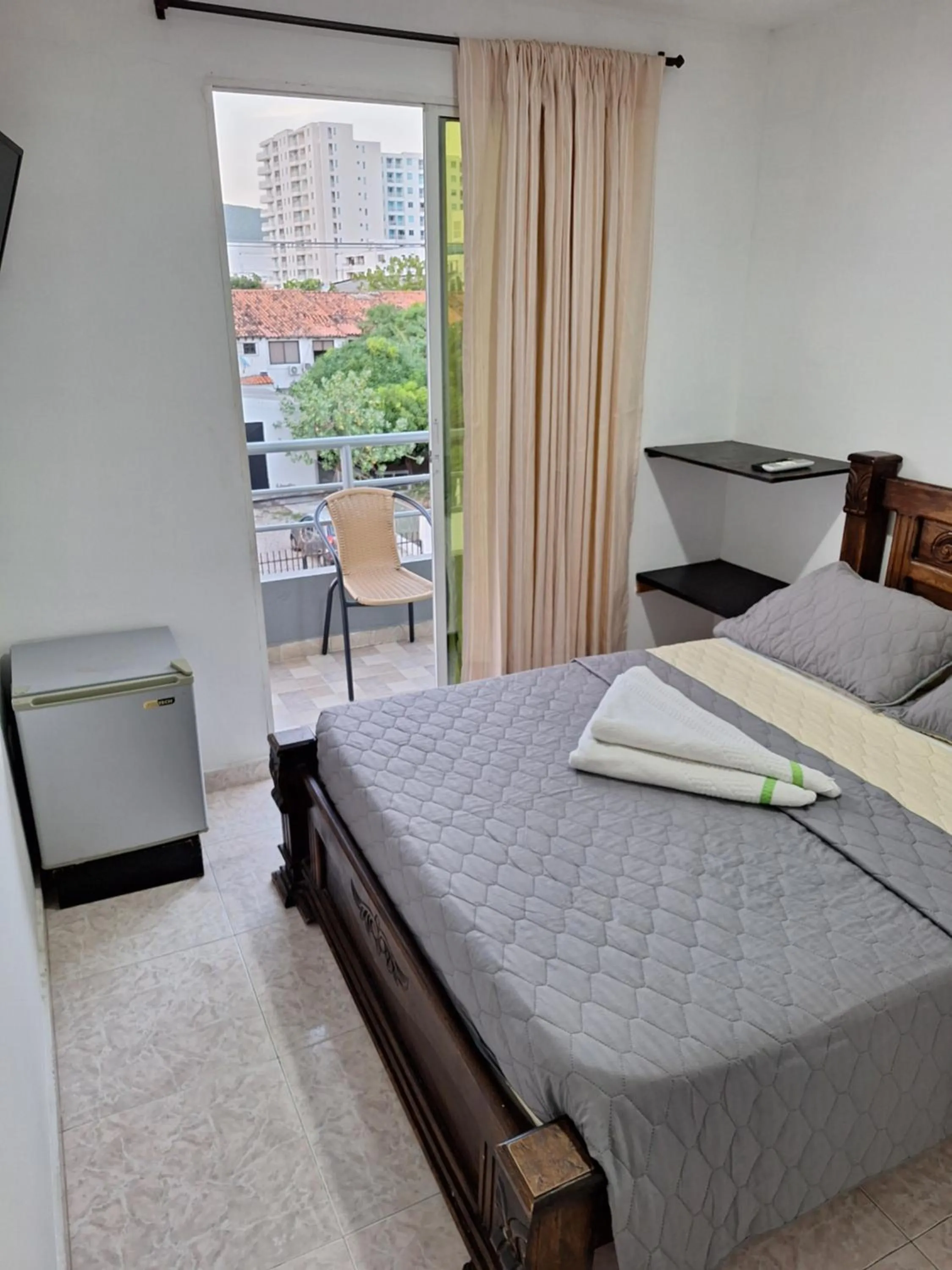 Bed in Apartahotel Tukasa Rodadero