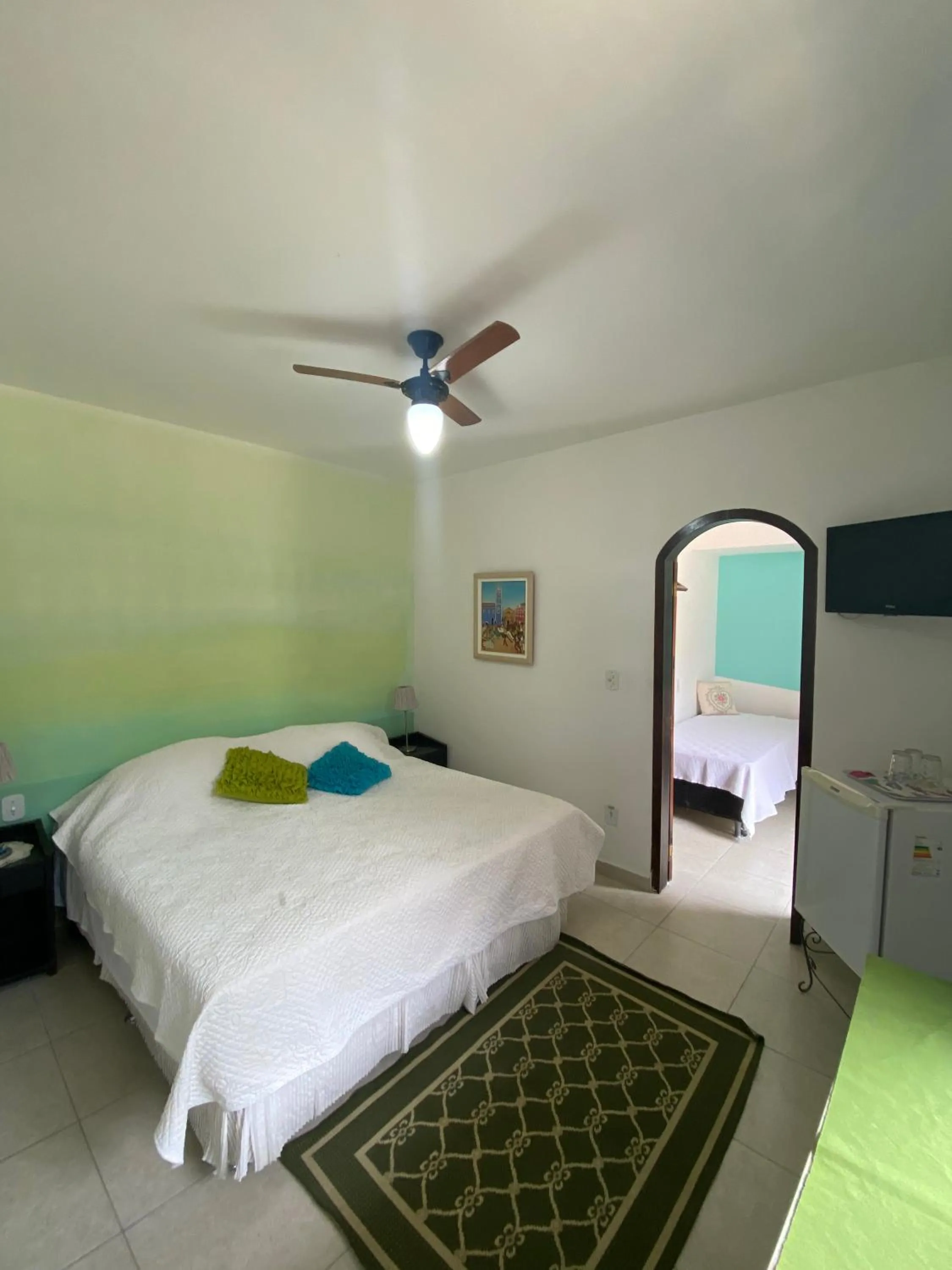 Bed in Pousada Chez Moi