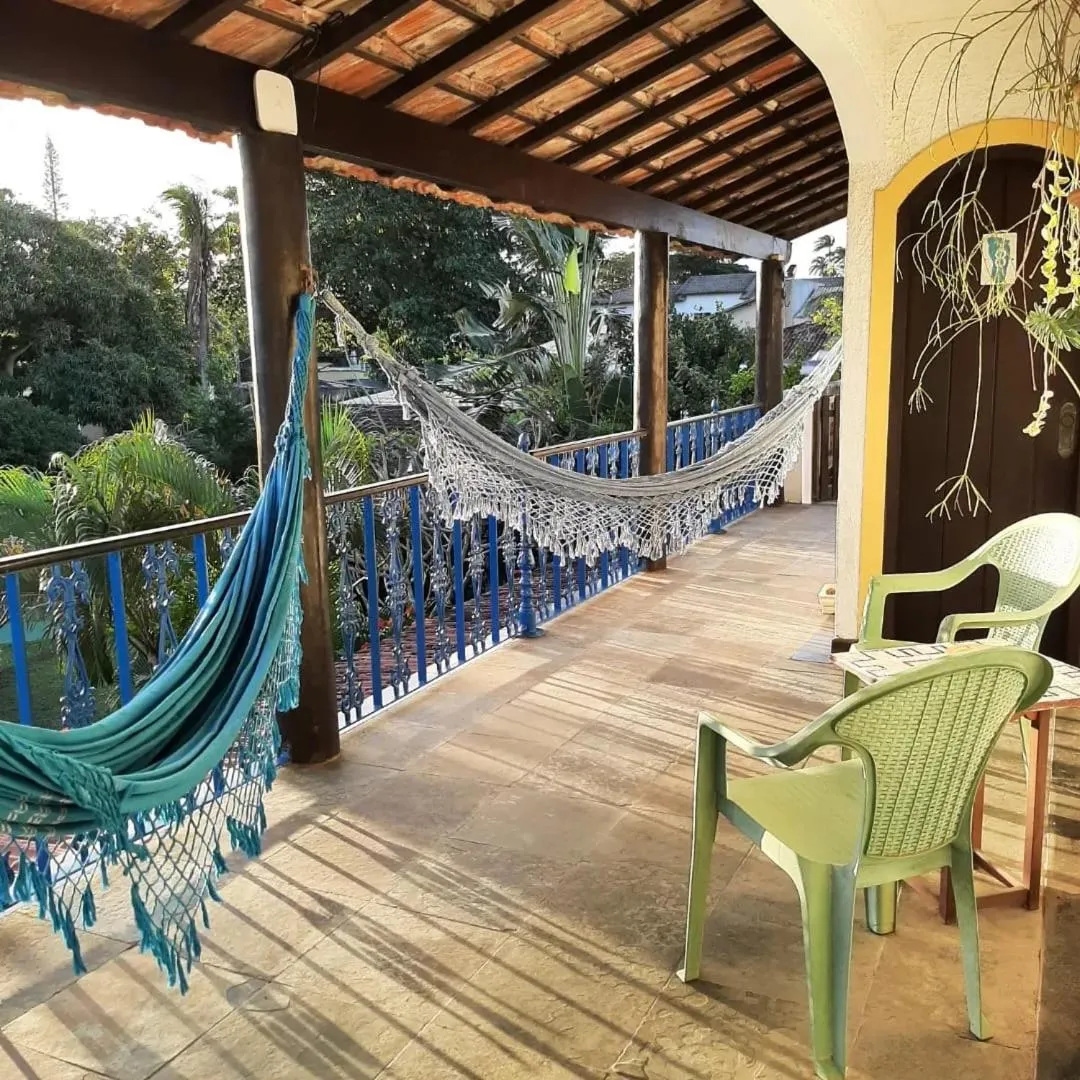 Patio in Pousada Chez Moi