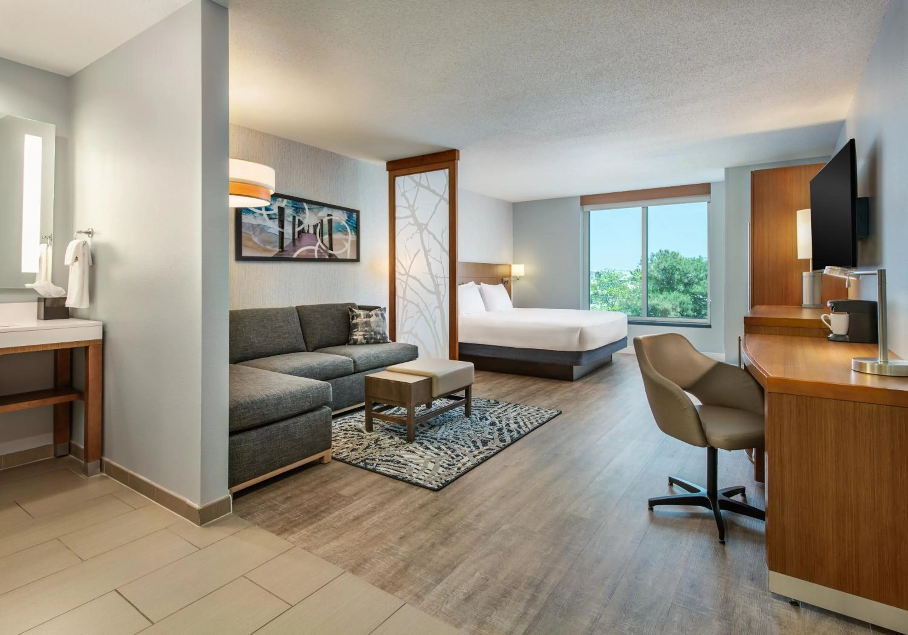 Bedroom, Bed in Hyatt Place Dewey Beach