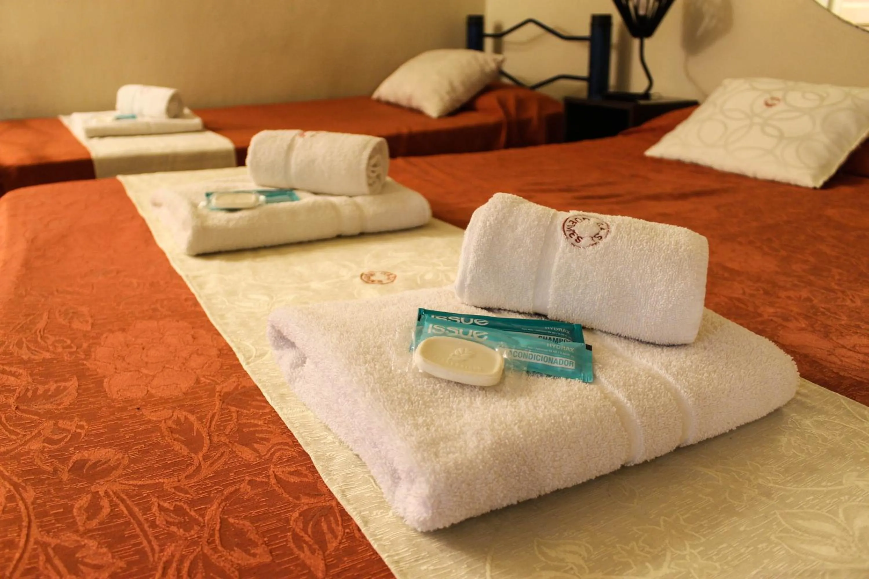 Bed in Casi Guemes Hotel