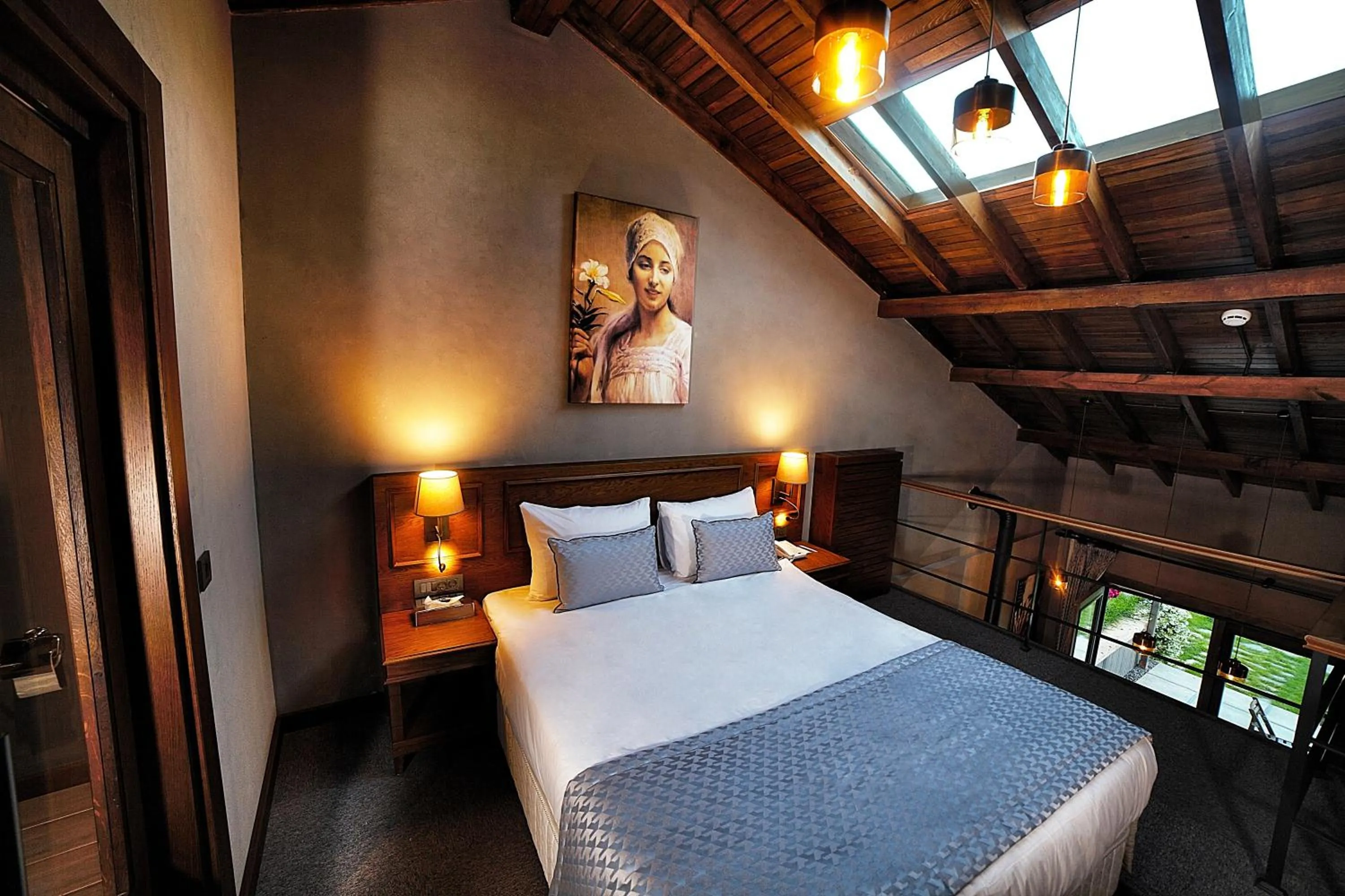 Bed in Triada Hotel Büyükada