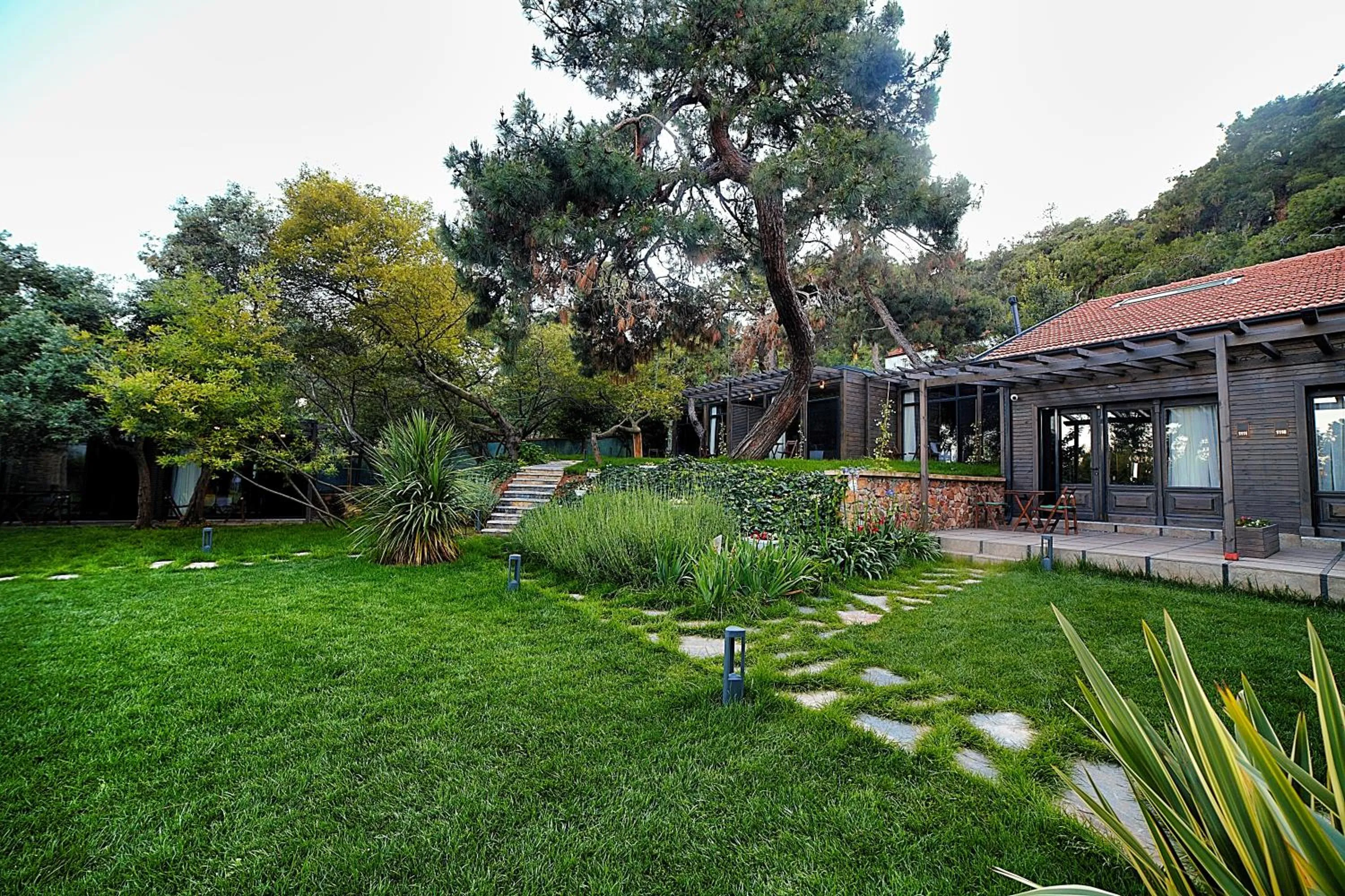 Garden in Triada Hotel Büyükada