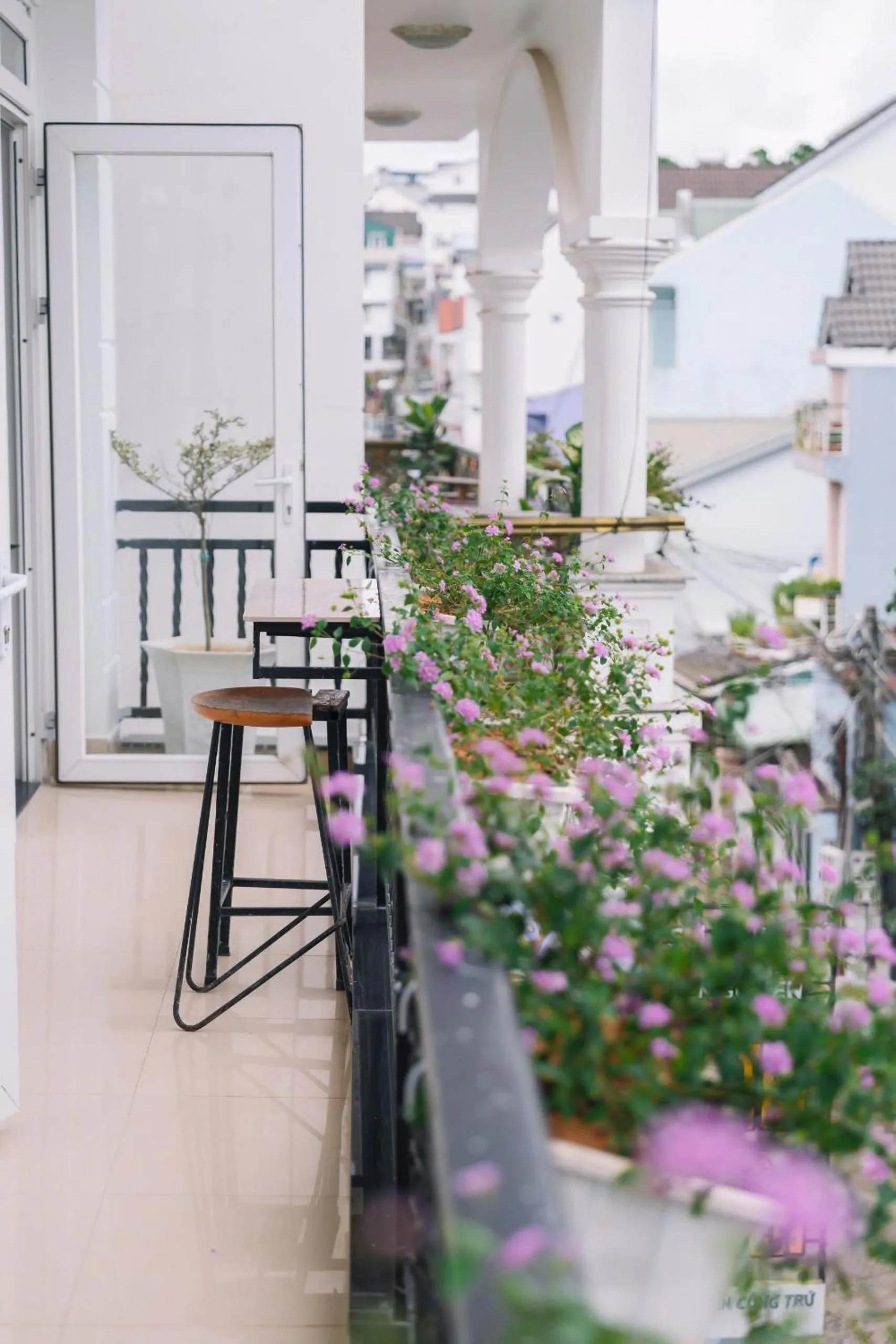 Balcony/Terrace in Cherry House Đà Lạt