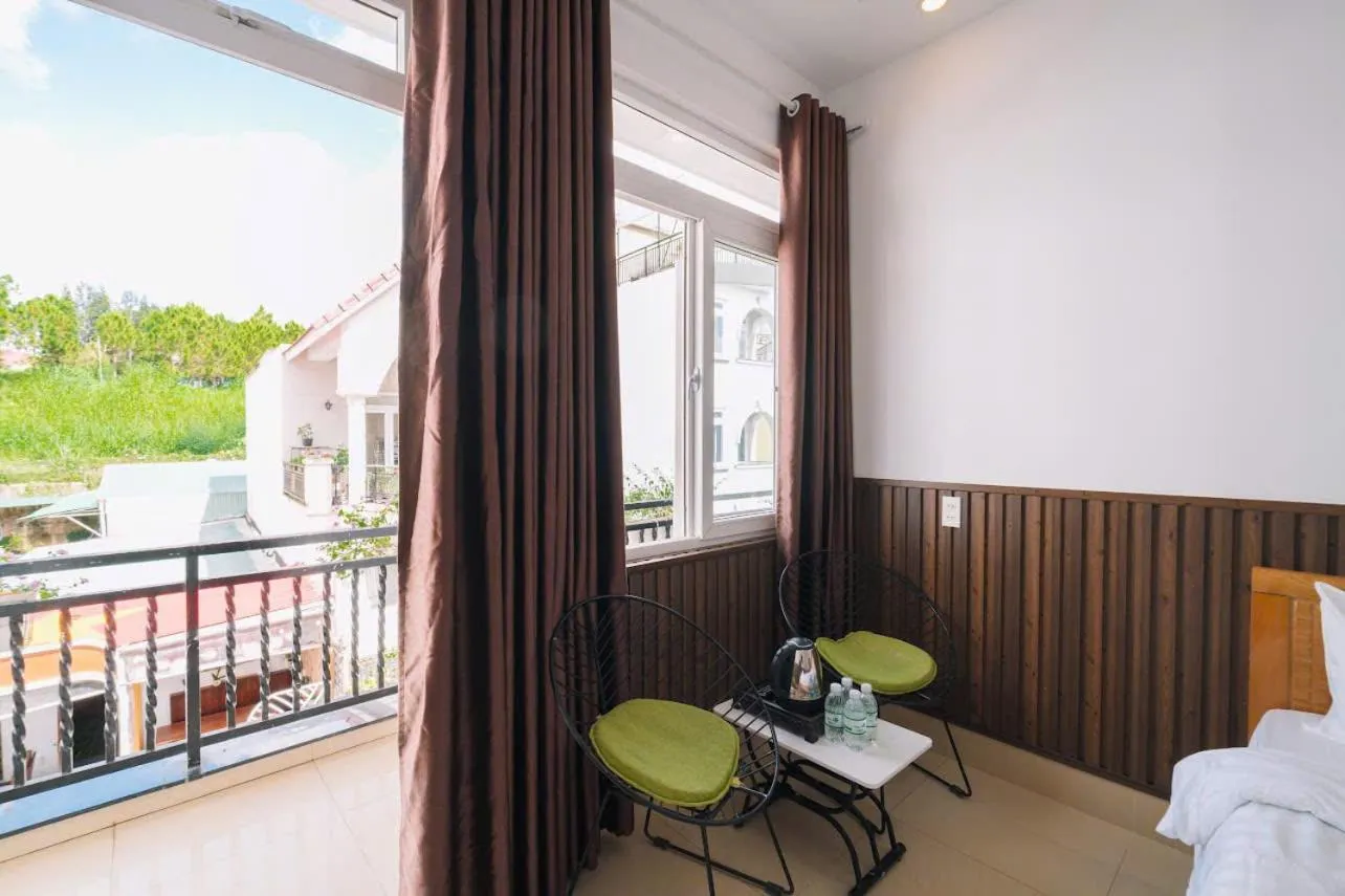 Balcony/Terrace, Bed in Cherry House Đà Lạt