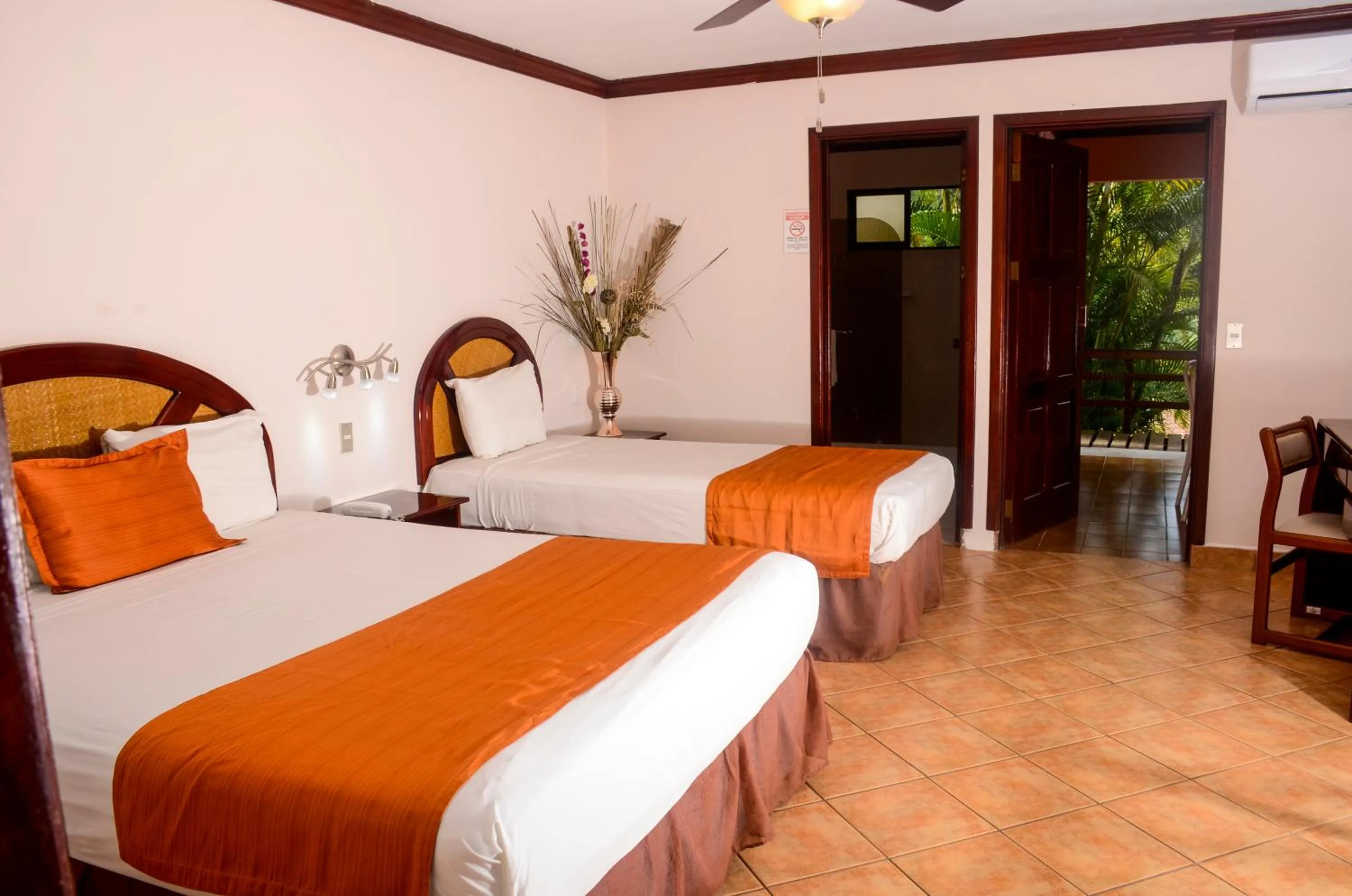 Bed in El Tucano Resort & Thermal Spa