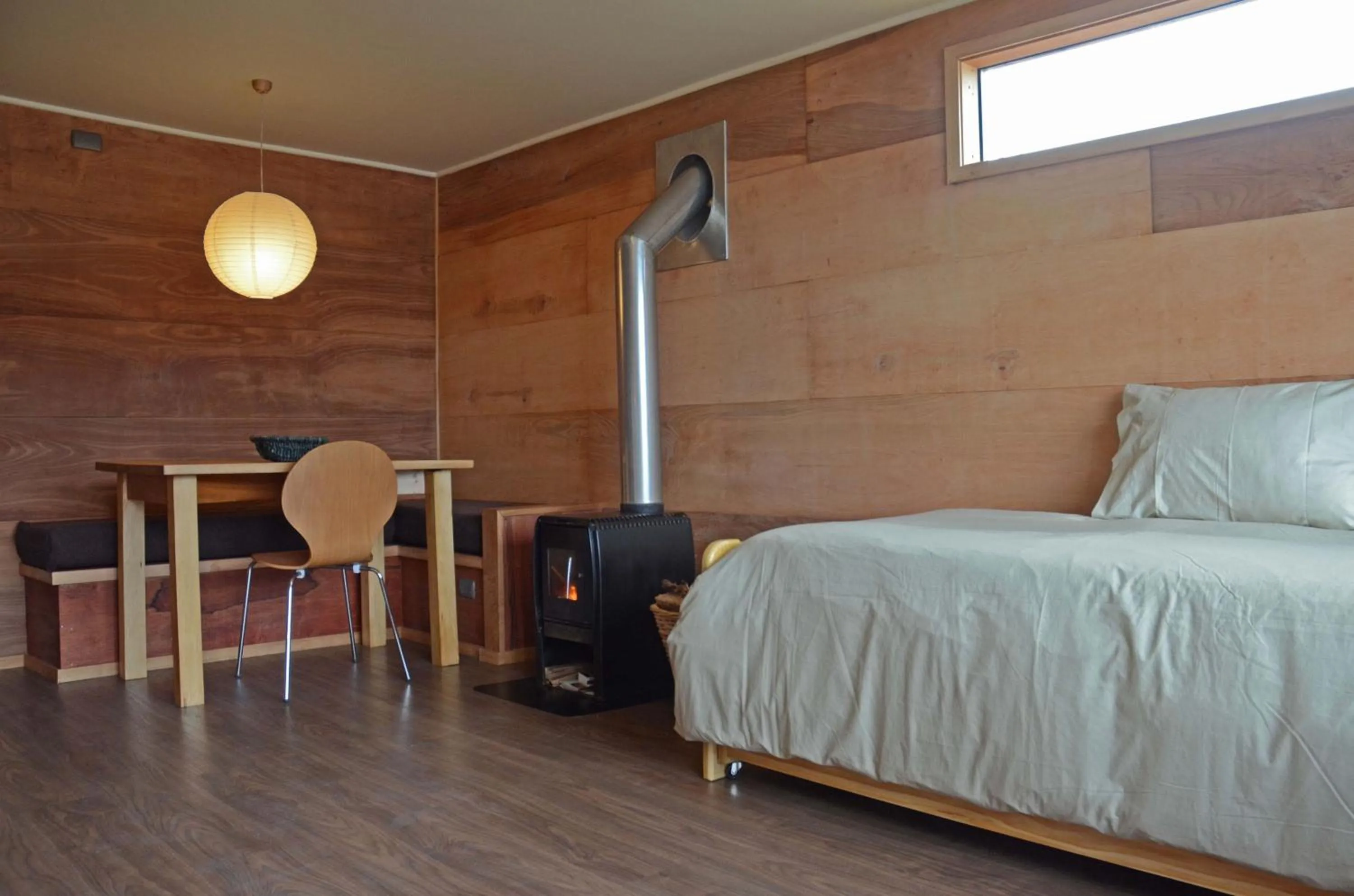 Living room, Bed in Palafito Azul Apart Hotel