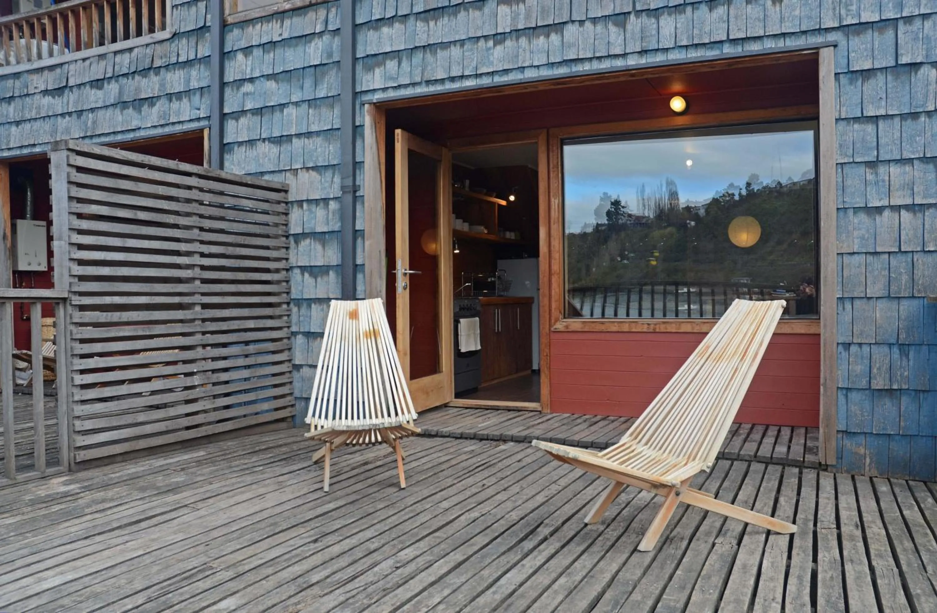 Balcony/Terrace in Palafito Azul Apart Hotel