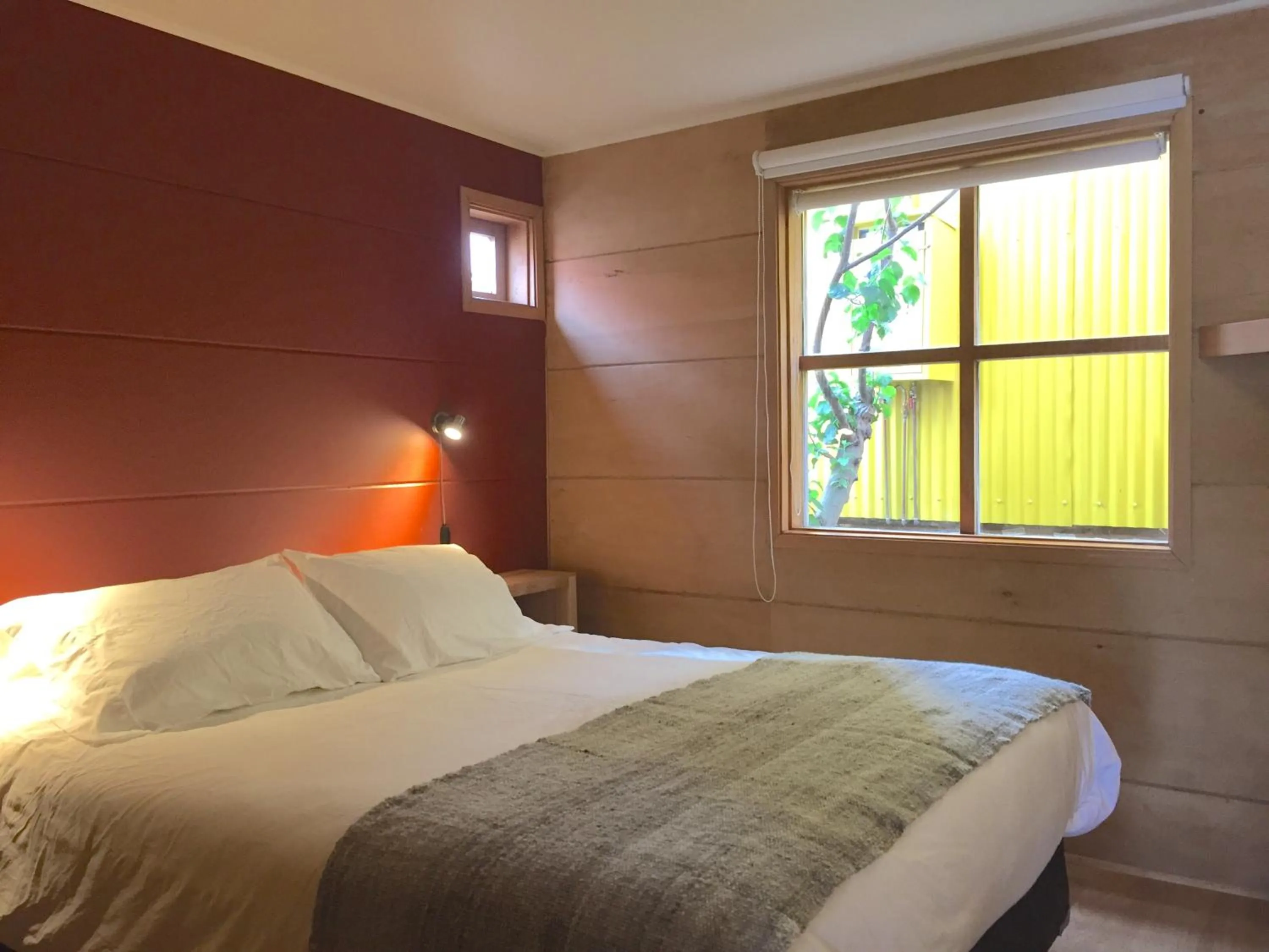 Bed in Palafito Azul Apart Hotel