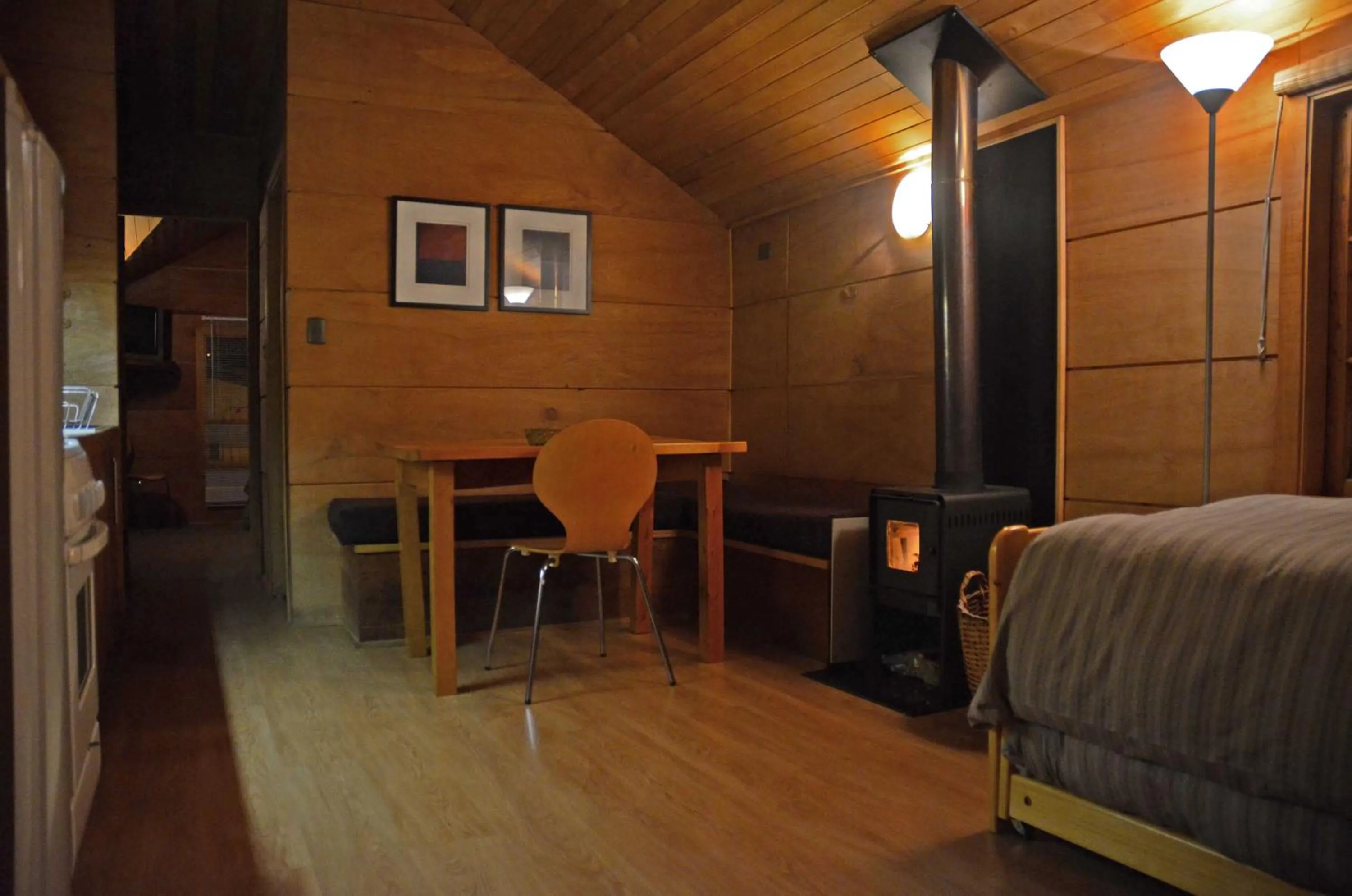 Seating area in Palafito Azul Apart Hotel