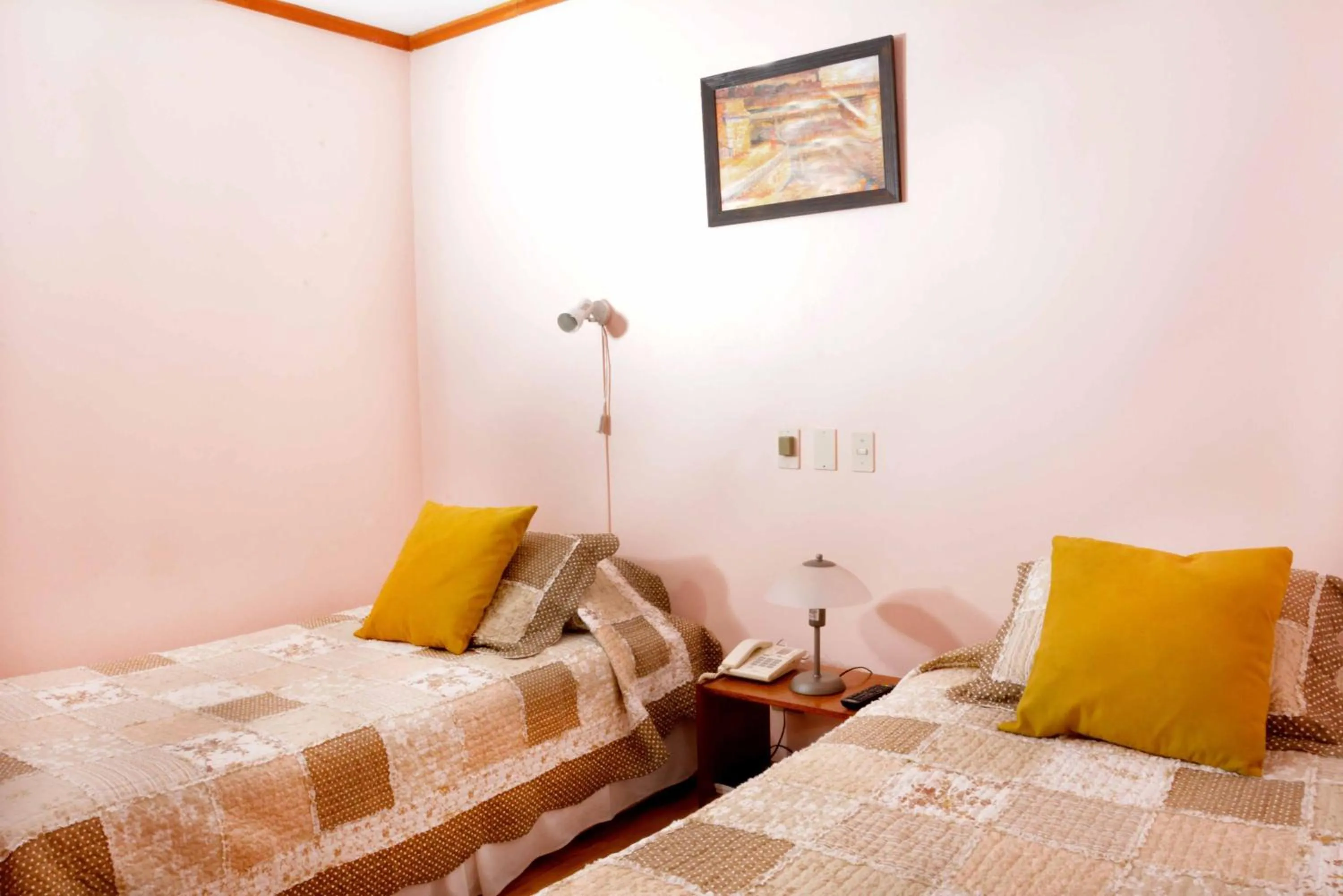 Bed in Hotel San Francisco De la Selva