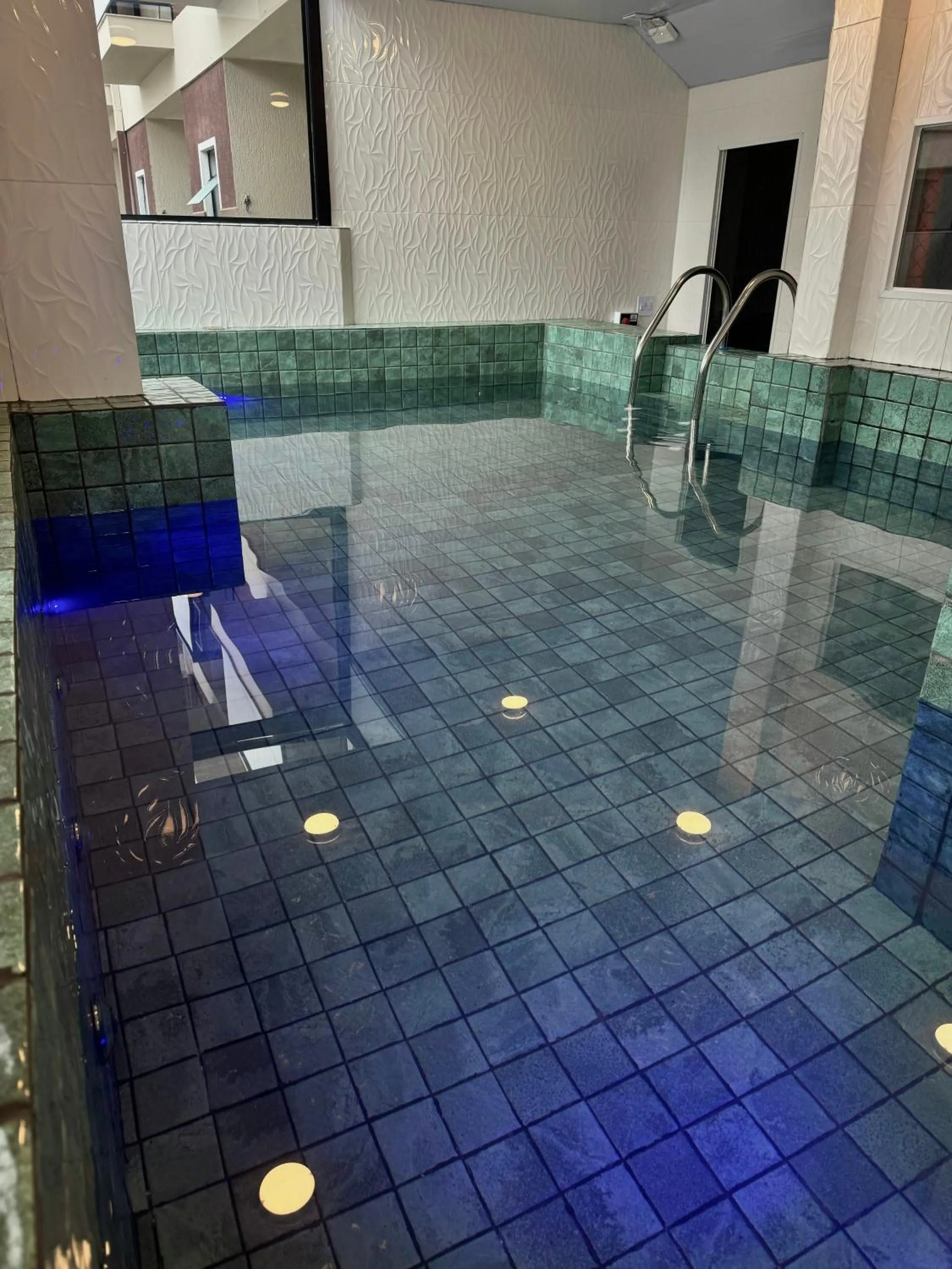 Pool view in Hotel Estrela do Mar