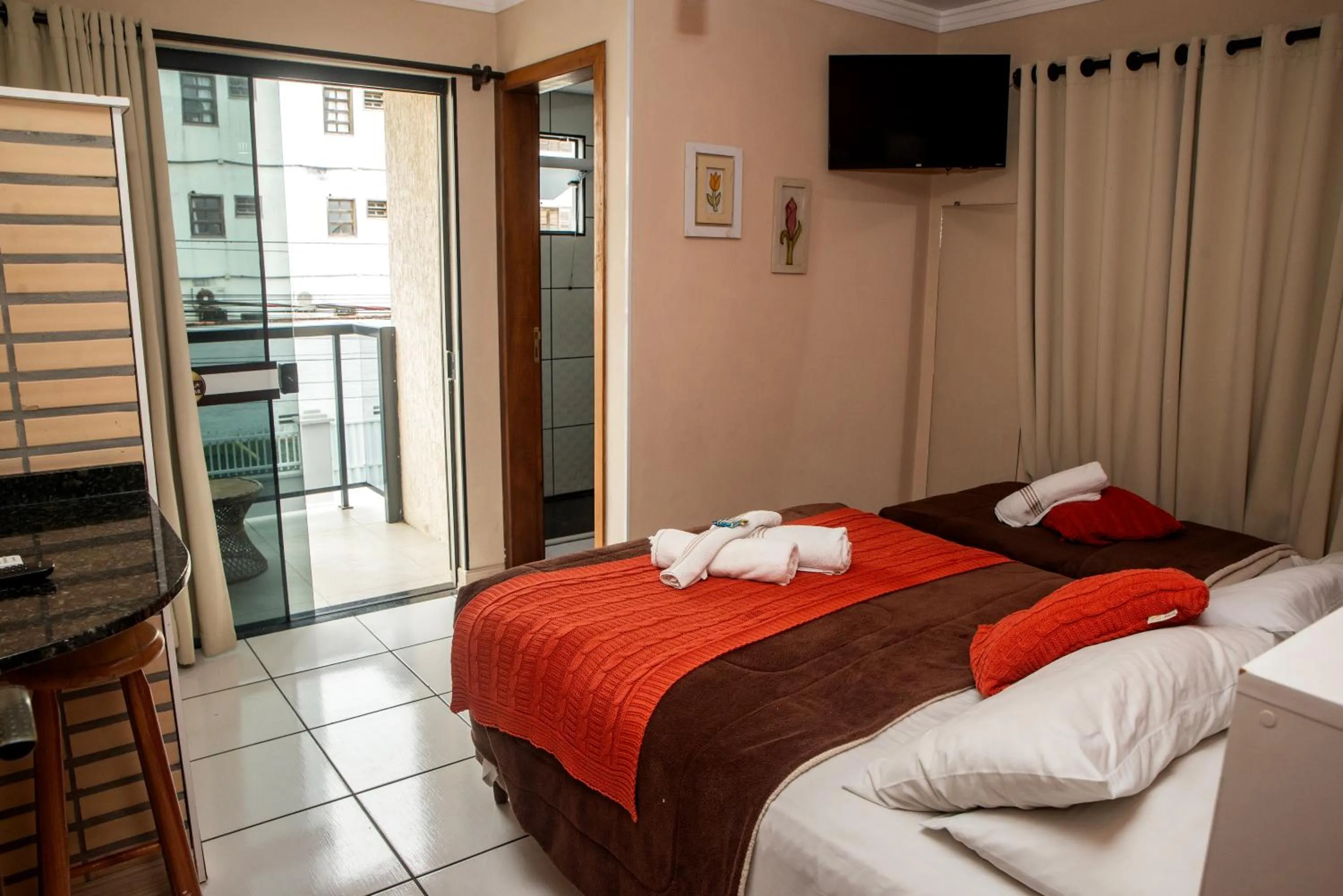 Bedroom, Bed in Hotel Estrela do Mar