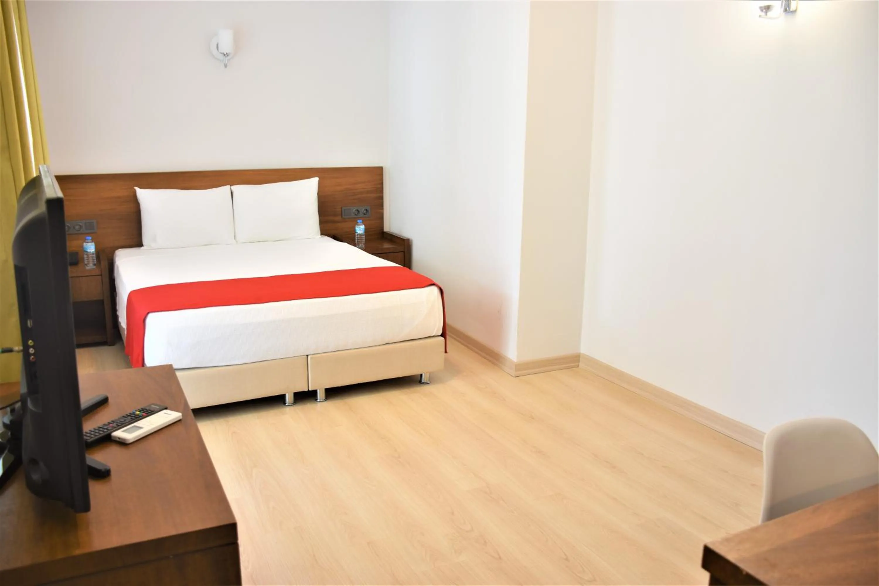 Bed in Modern Life Hotel Bodrum