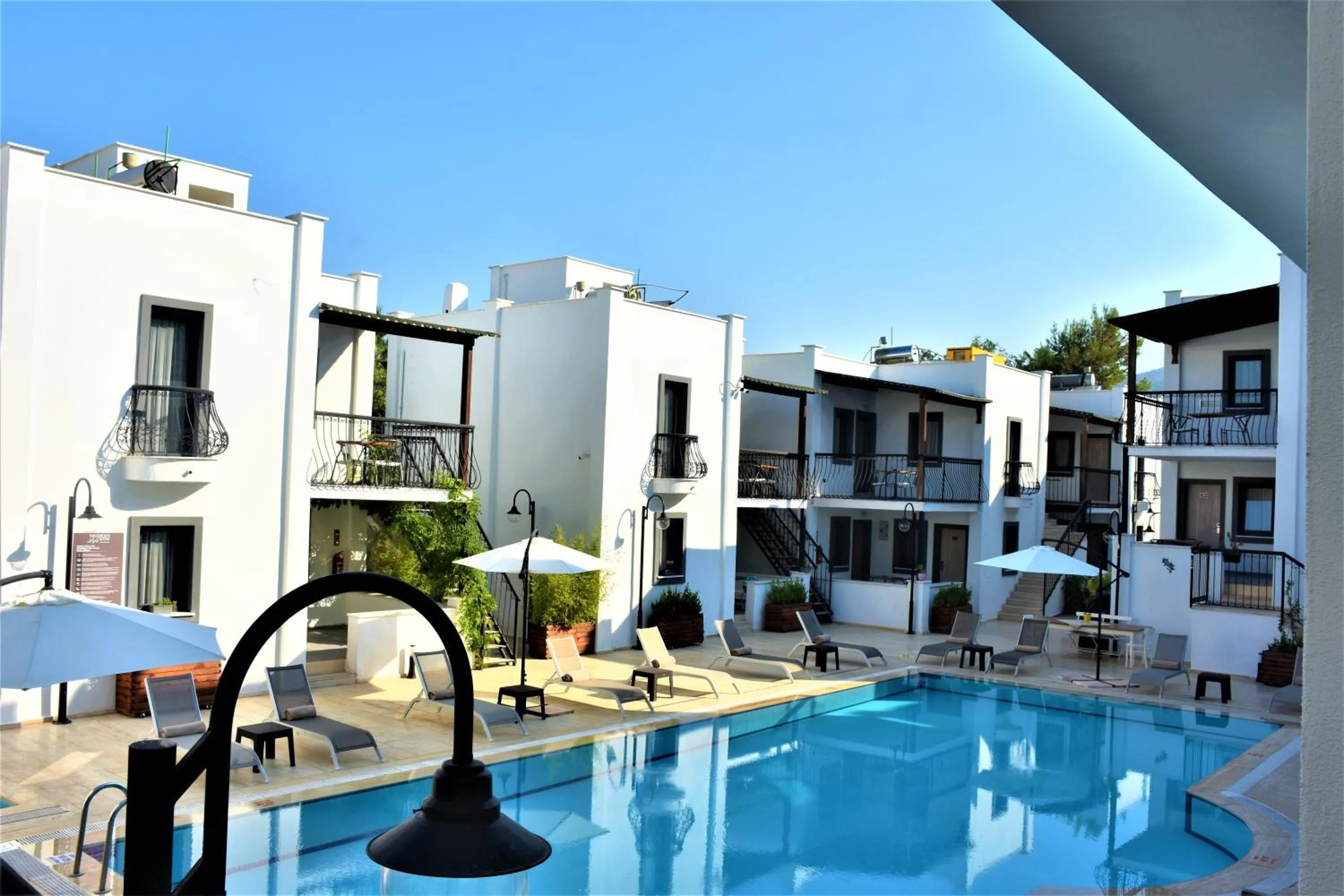 Garden in Modern Life Hotel Bodrum