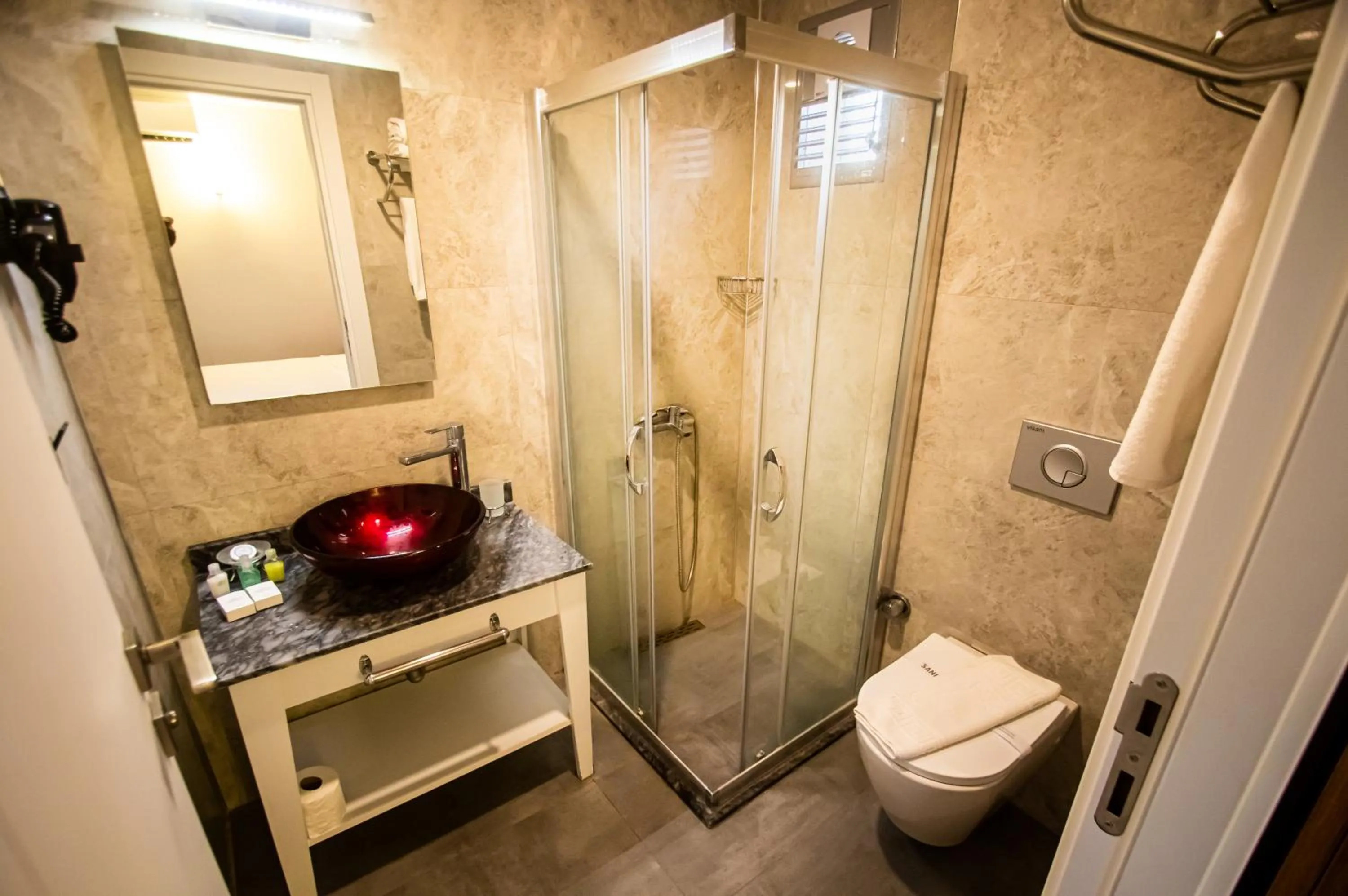Bathroom in Modern Life Hotel Bodrum