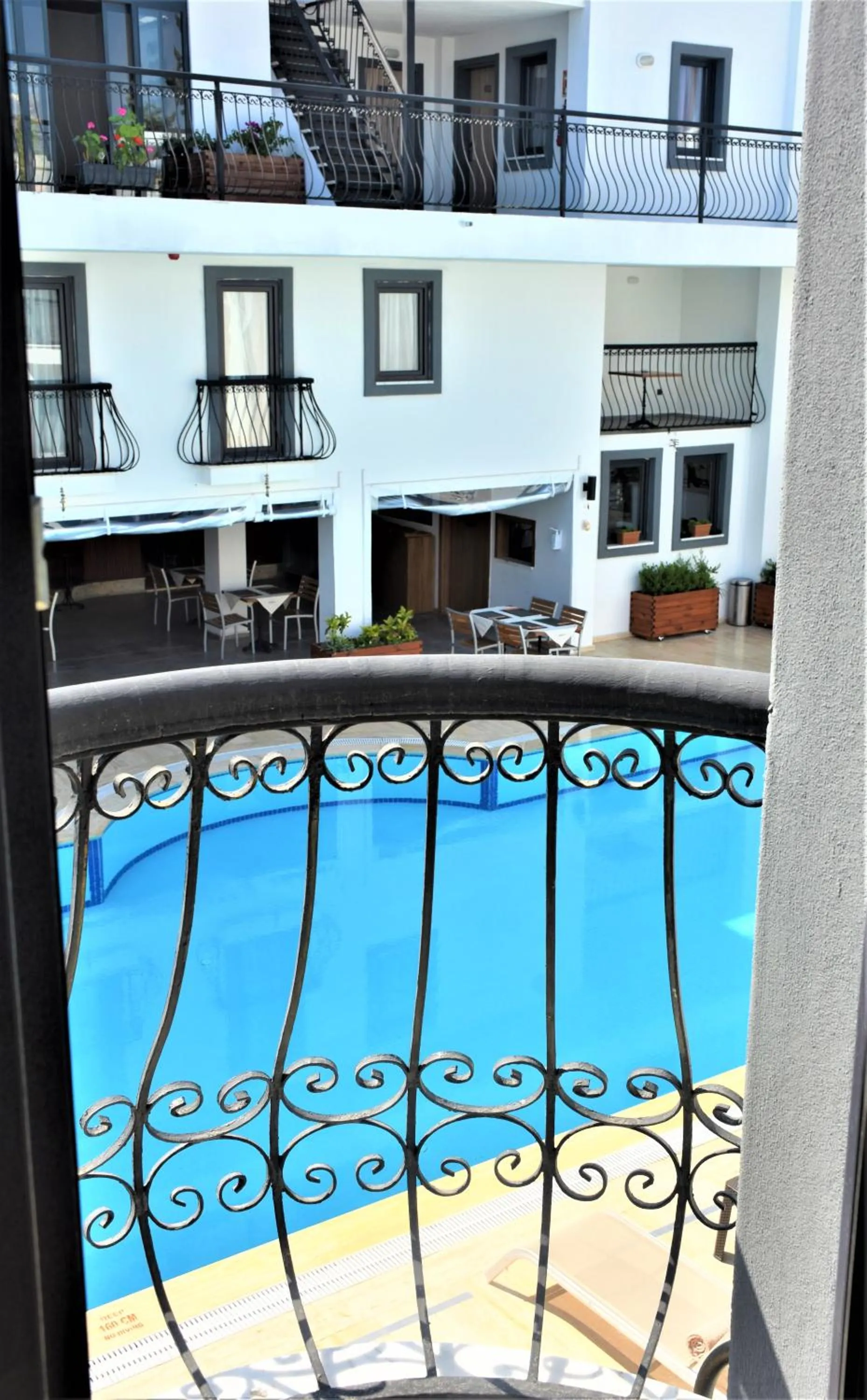 Balcony/Terrace in Modern Life Hotel Bodrum