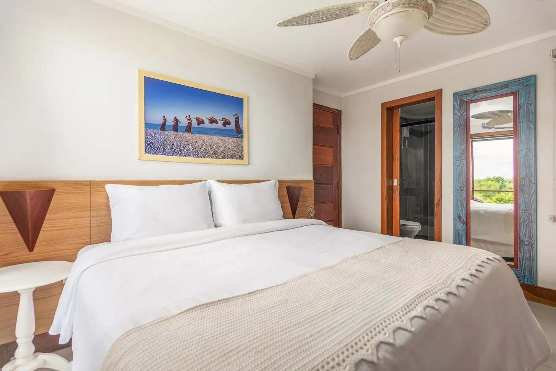 Bed in Gringos Boutique Hotel