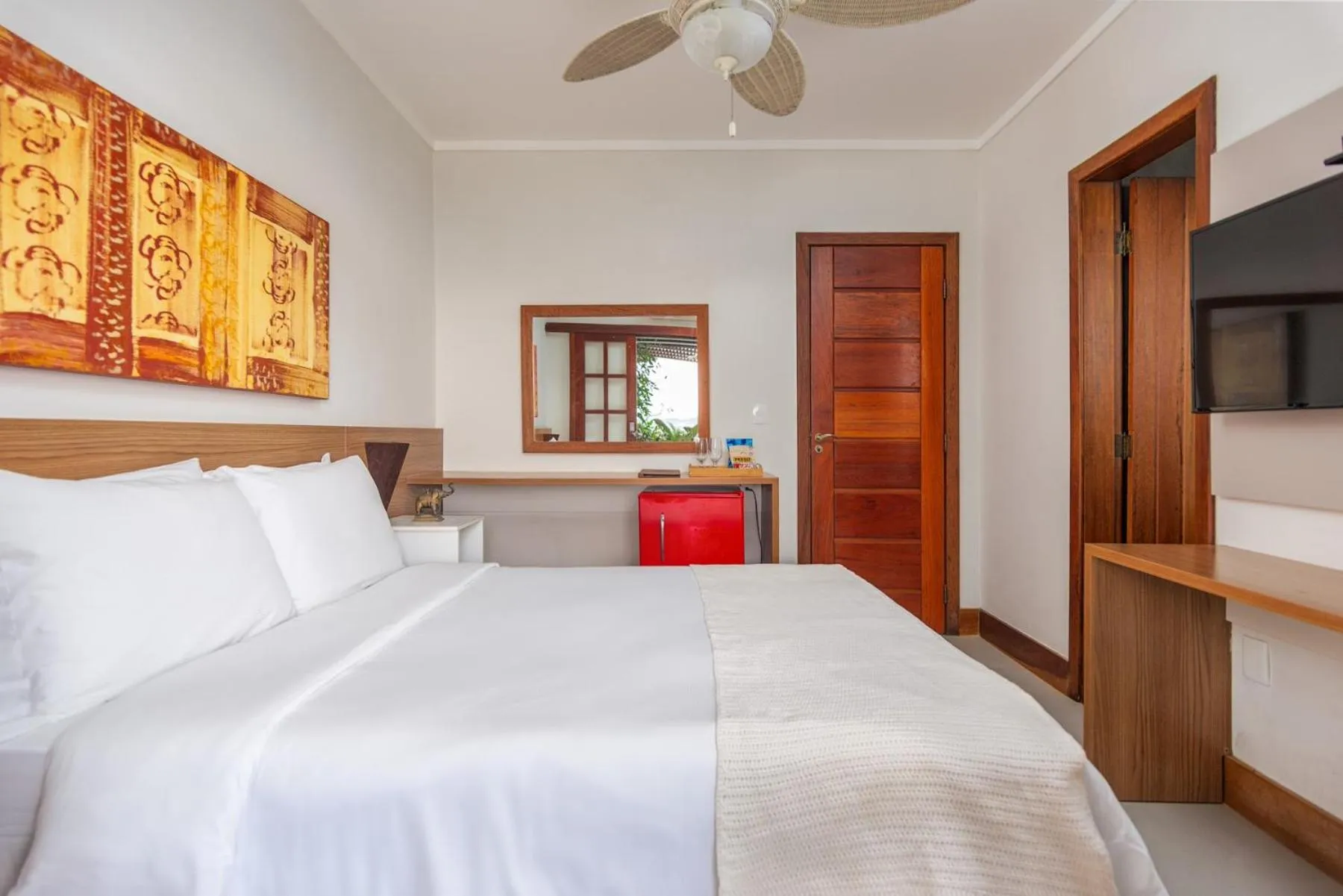 Bed in Gringos Boutique Hotel