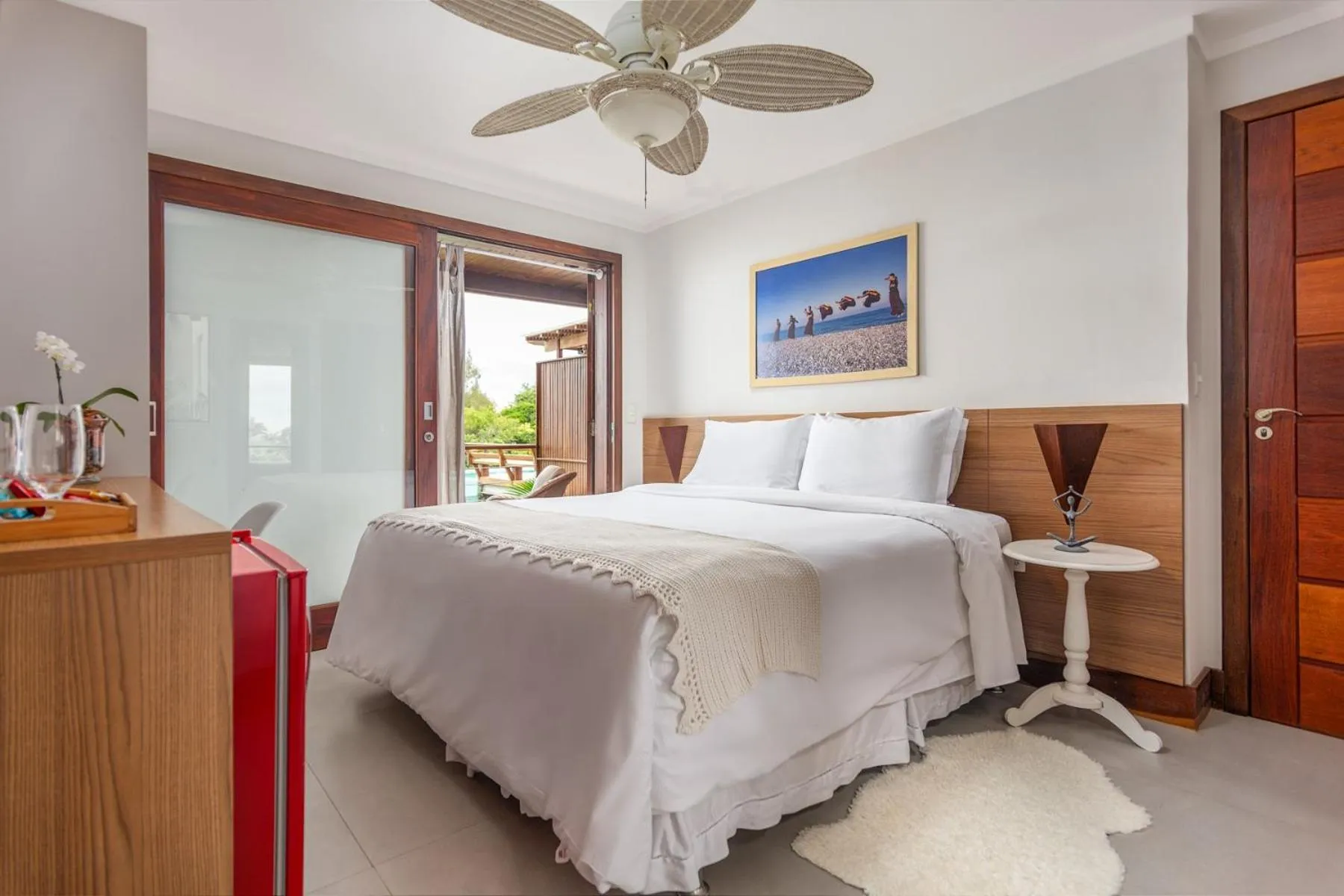 Bed in Gringos Boutique Hotel