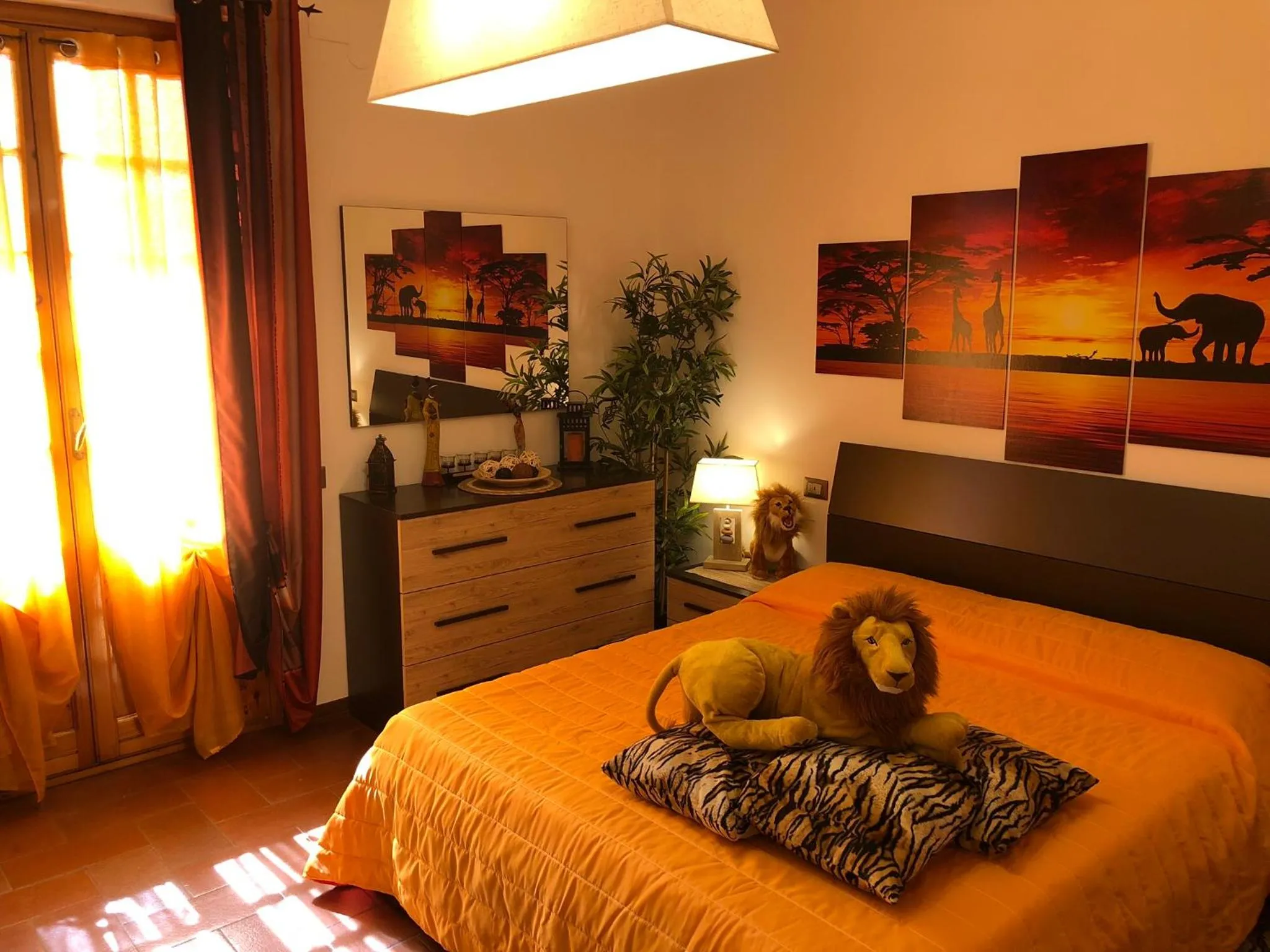 Bed in Jenny's Country Dreamhouse