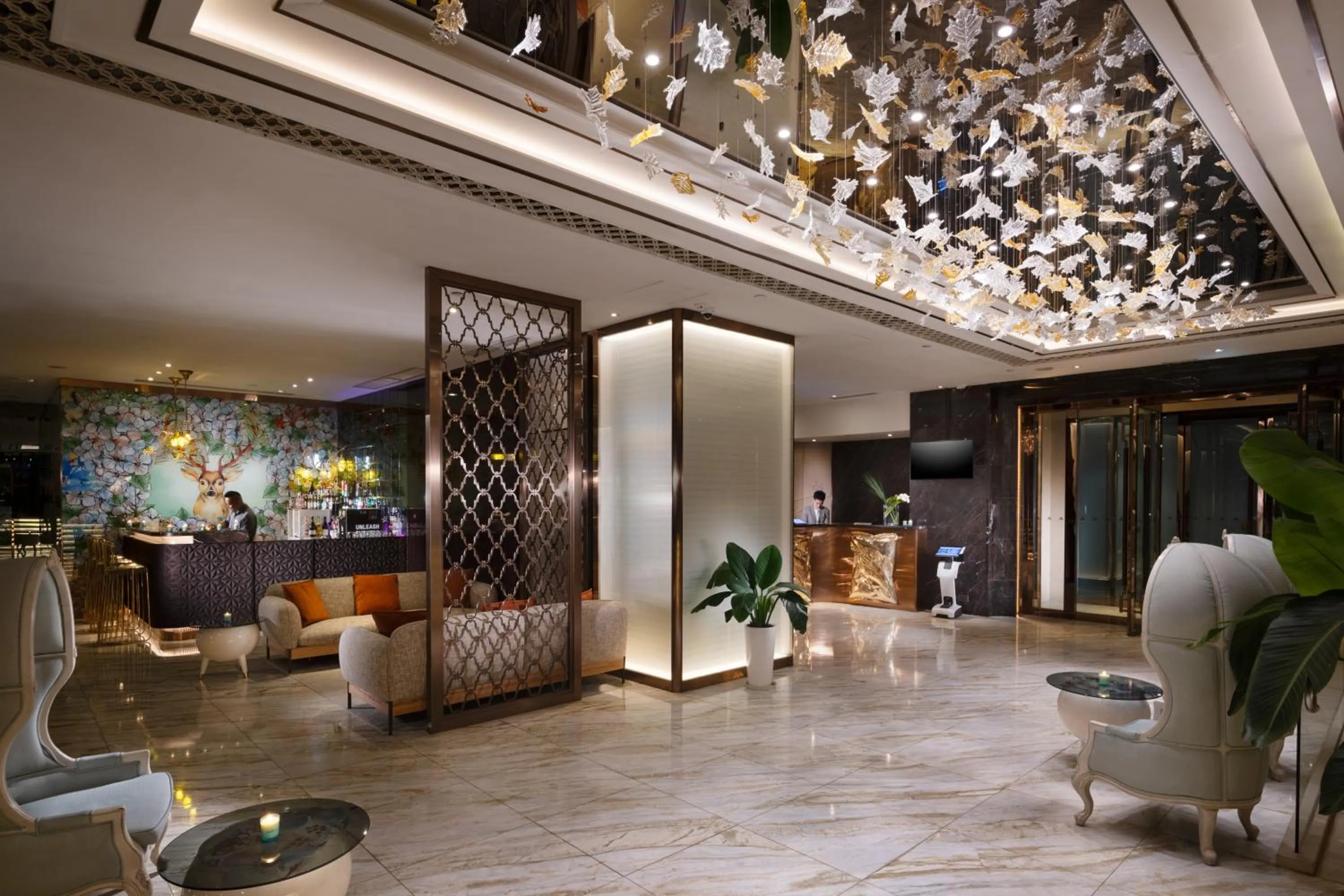 Lobby or reception in Dorsett Wanchai, Hong Kong