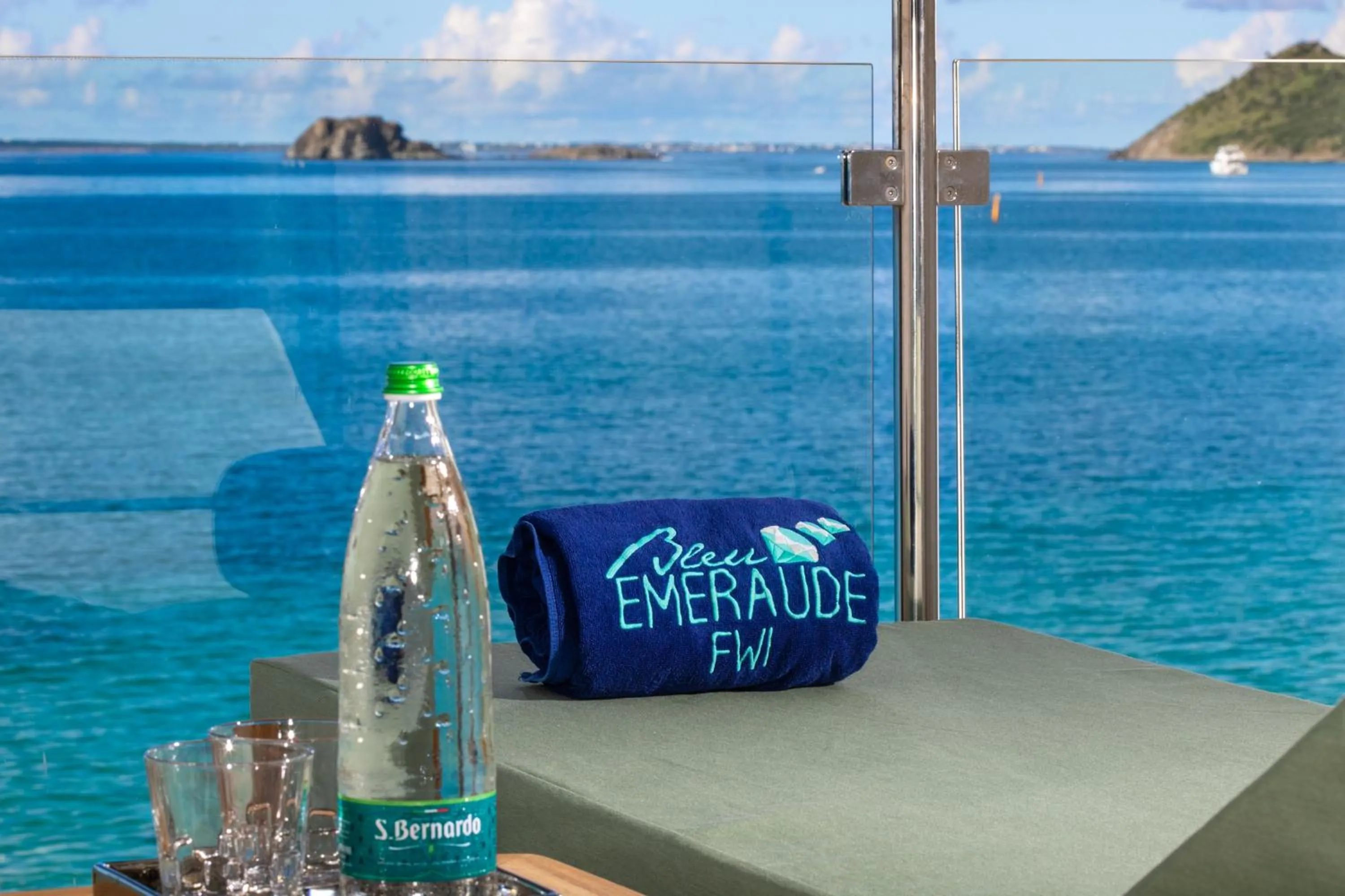 View (from property/room) in Bleu Emeraude Hotel