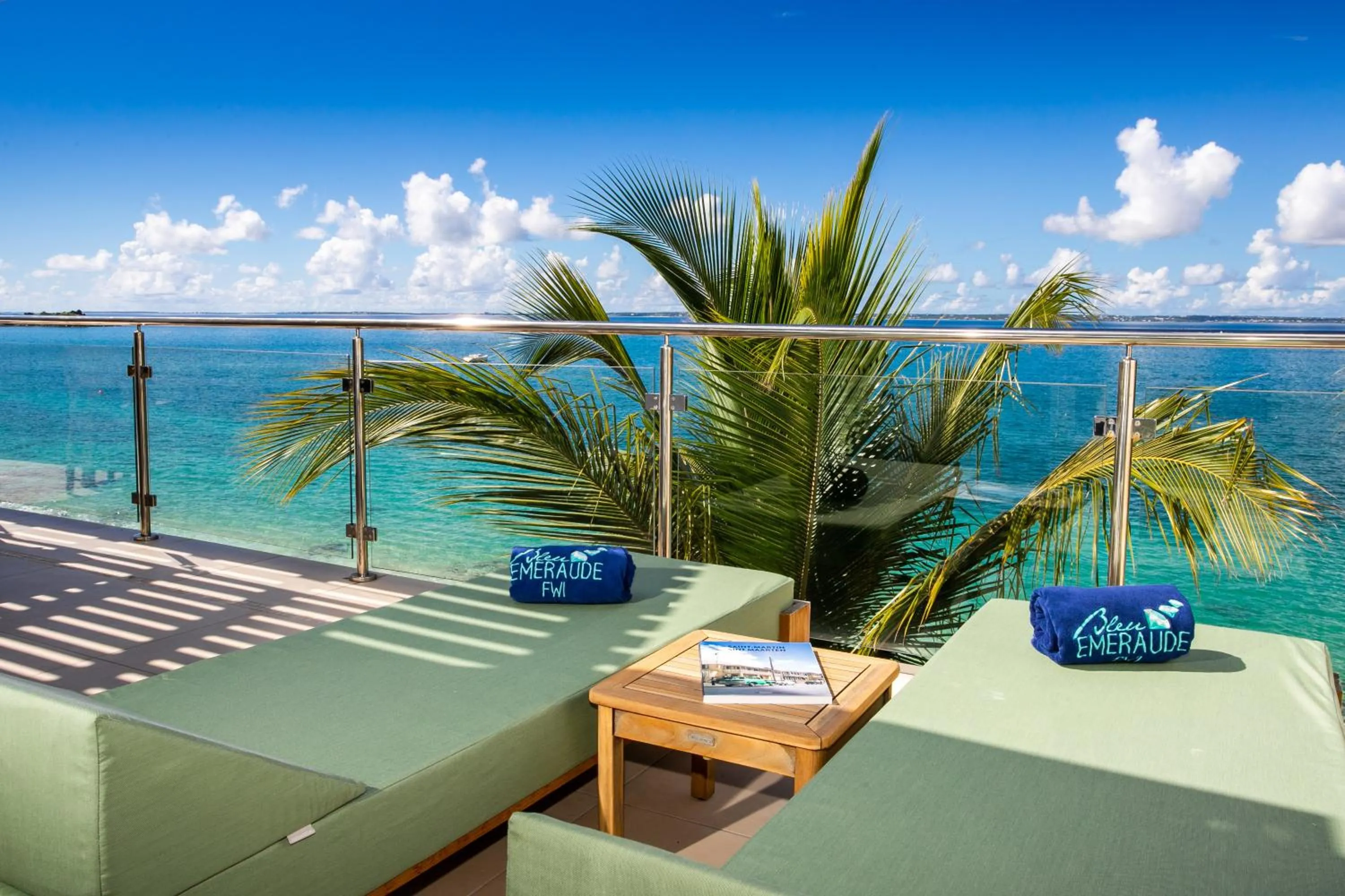 View (from property/room) in Bleu Emeraude Hotel