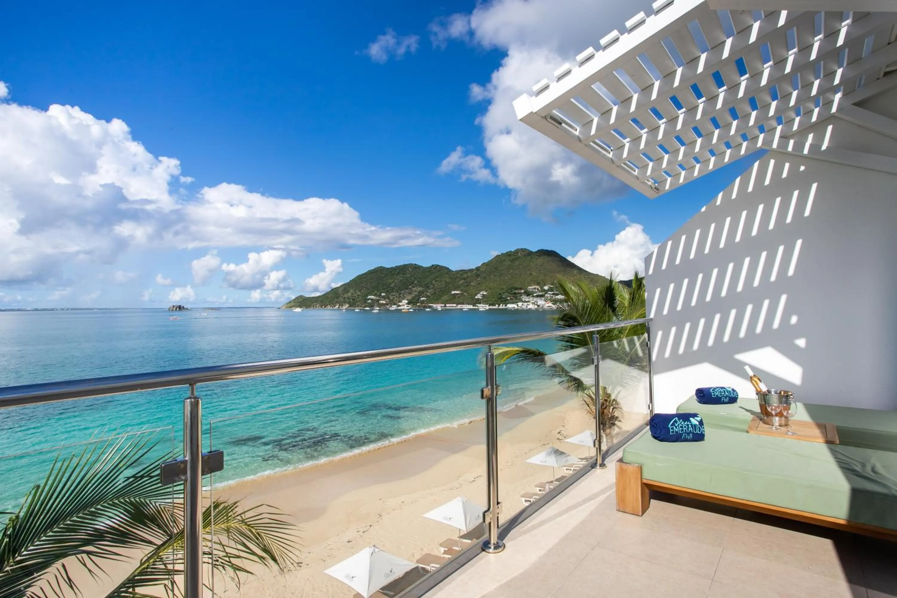 View (from property/room) in Bleu Emeraude Hotel