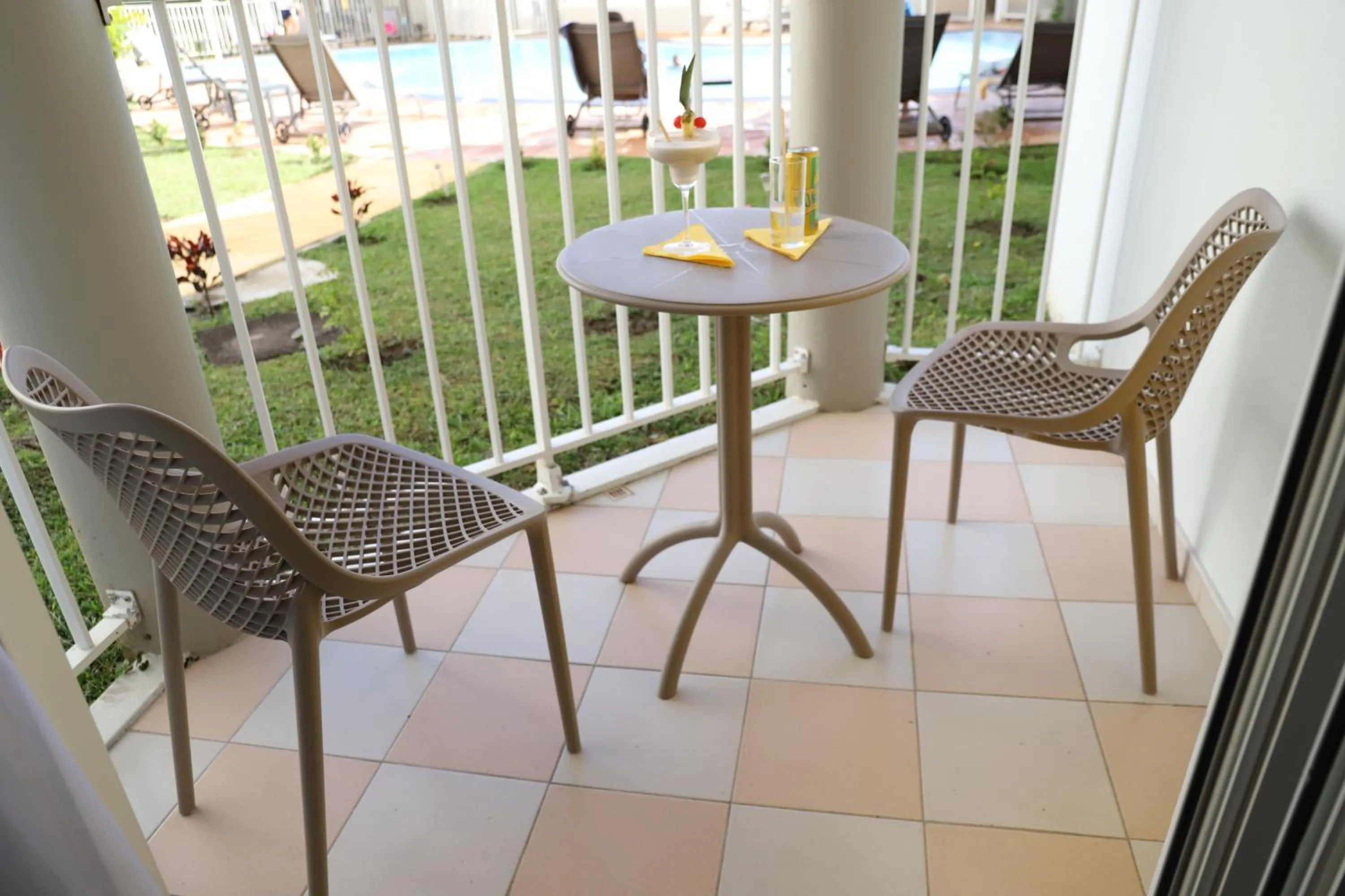 Balcony/Terrace in Hôtel Saint-Georges