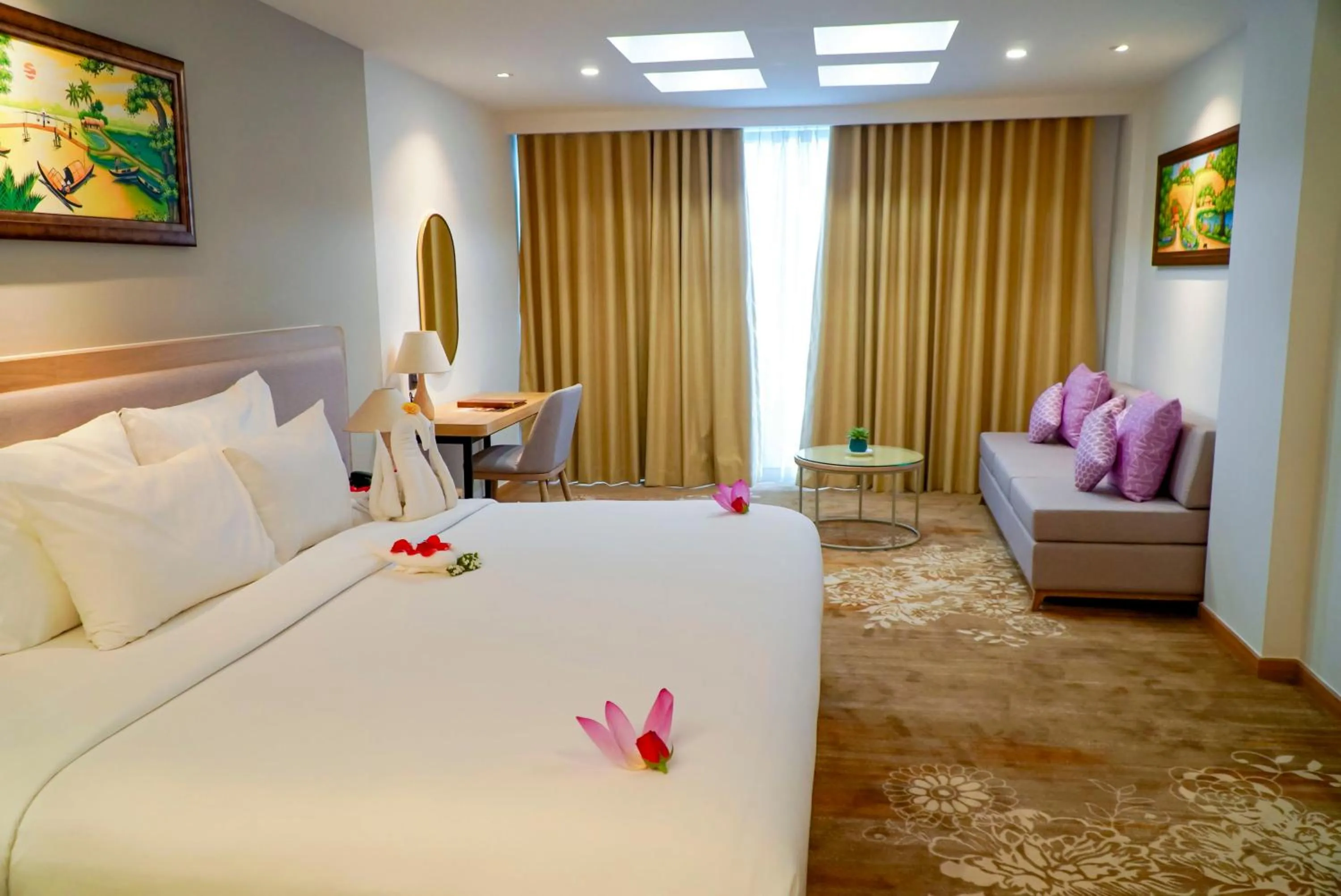 Bedroom, Bed in TTC Hotel Can Tho