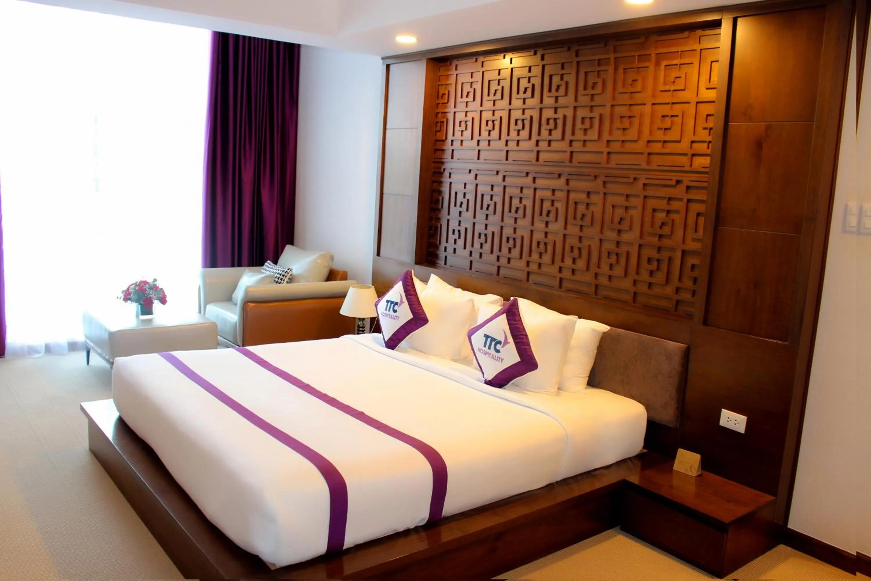 Bedroom, Bed in TTC Hotel Can Tho