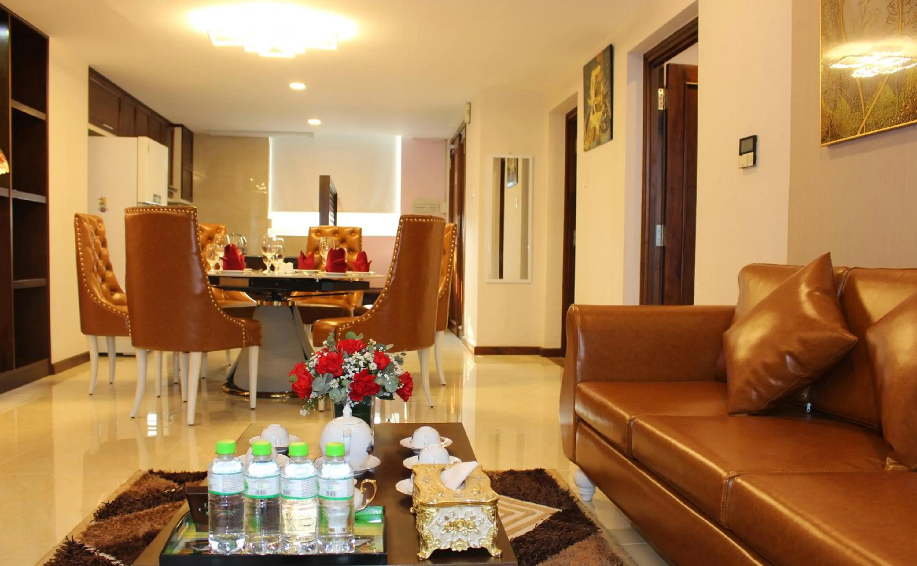 Living room in TTC Hotel Can Tho