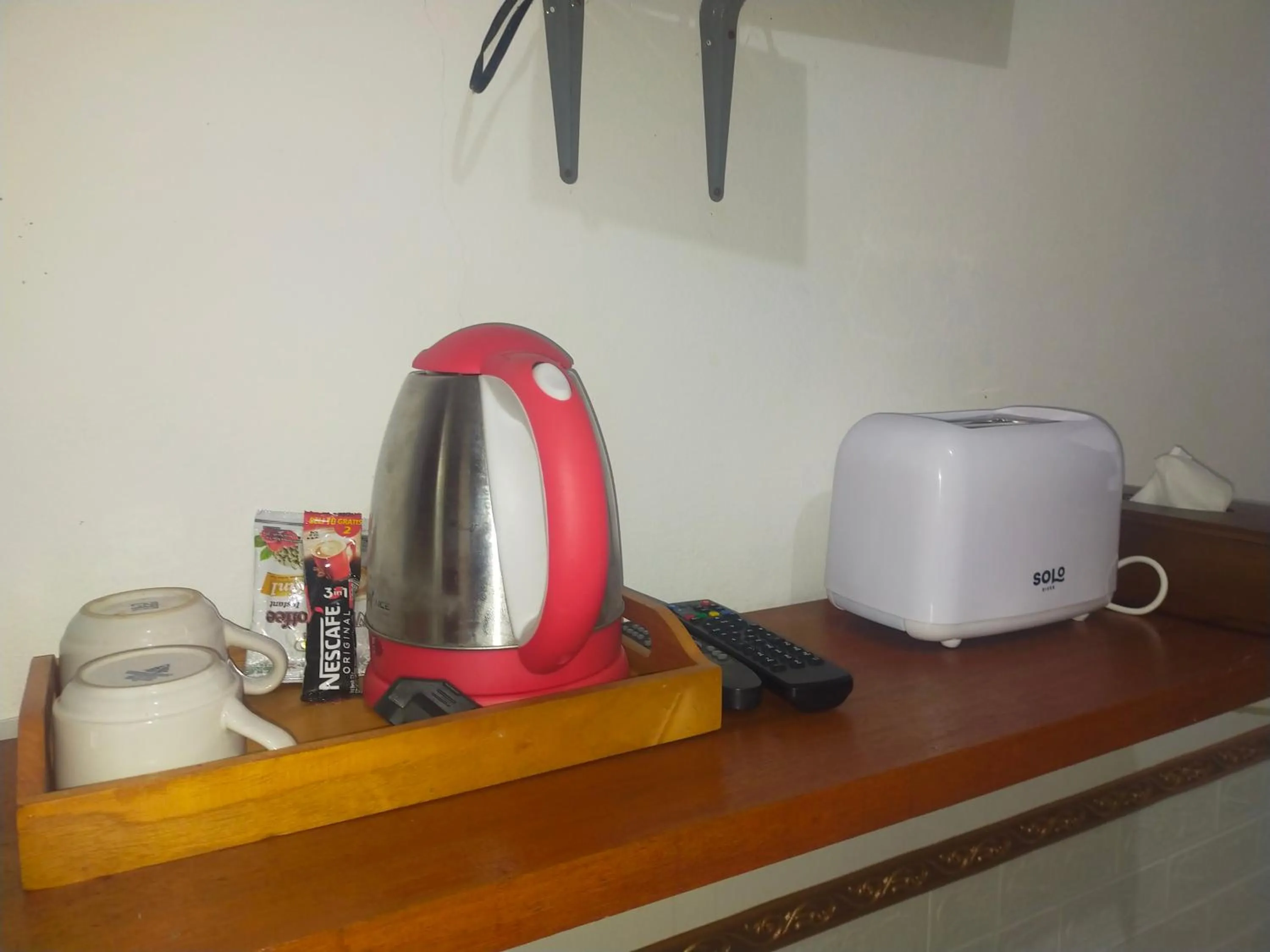 Coffee/tea facilities in The Rahayu Cottage