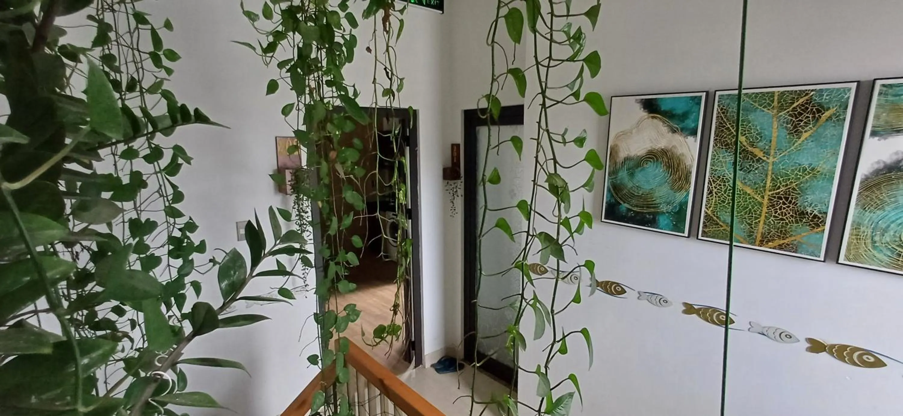 Decorative detail in Seashine Apartment