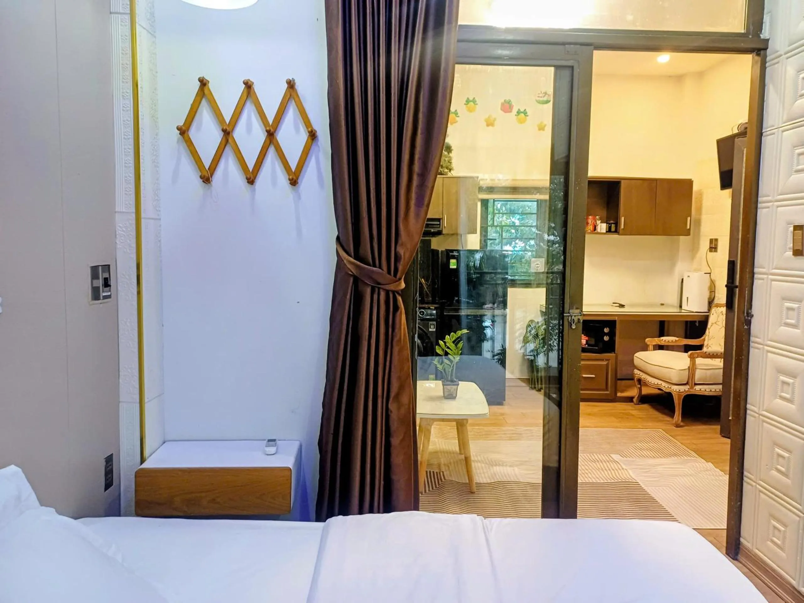 Bed in Seashine Apartment