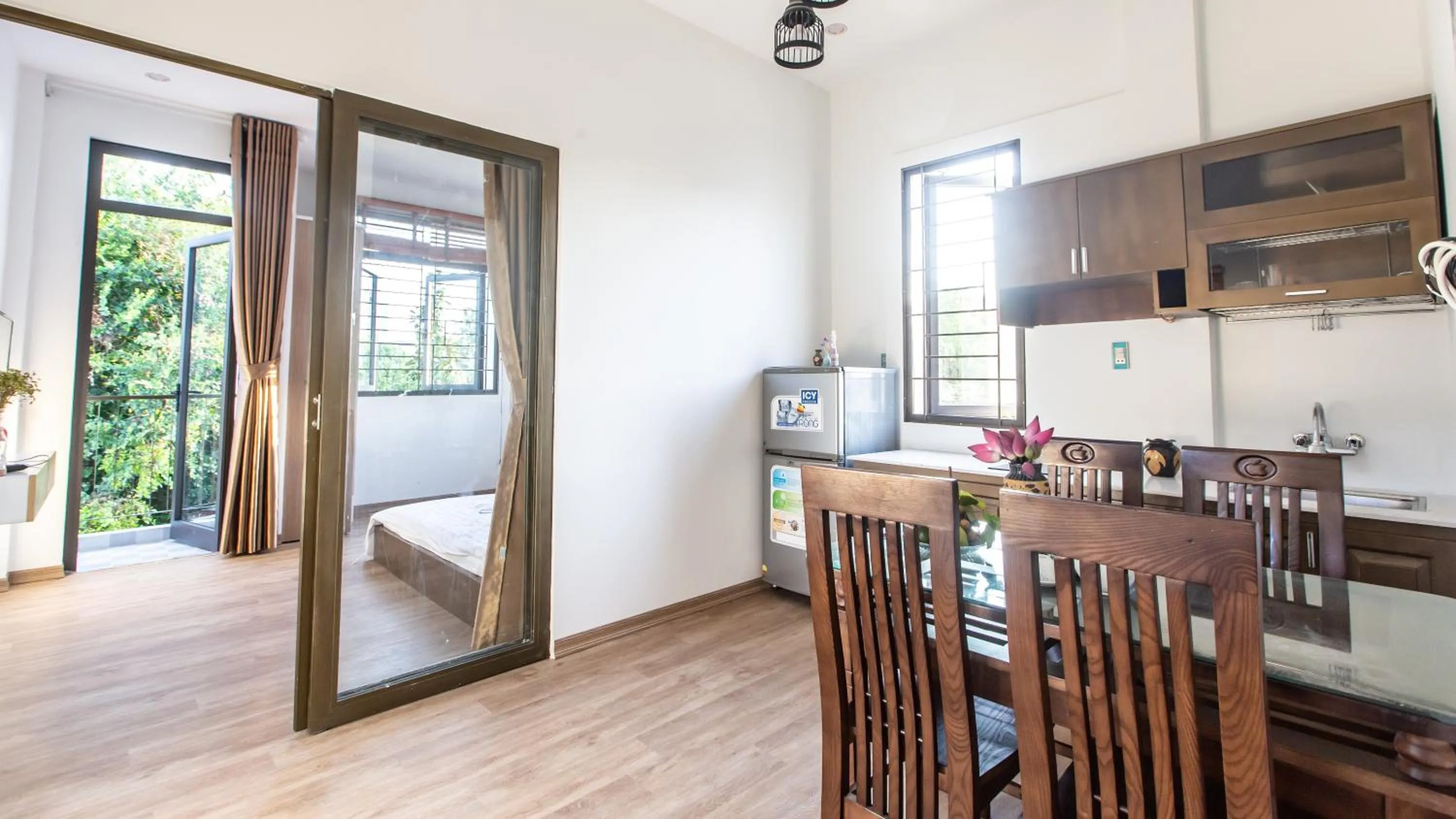Kitchen or kitchenette in Seashine Apartment