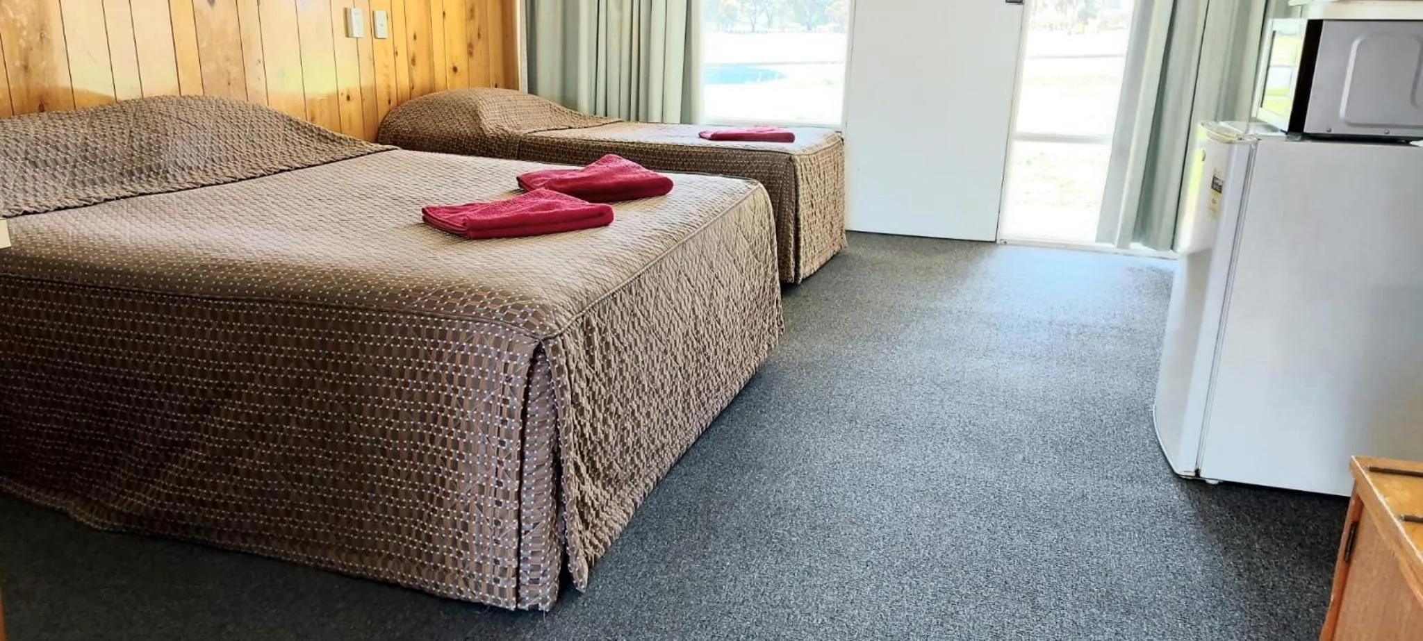 Bed in Barmera Lake Resort Motel