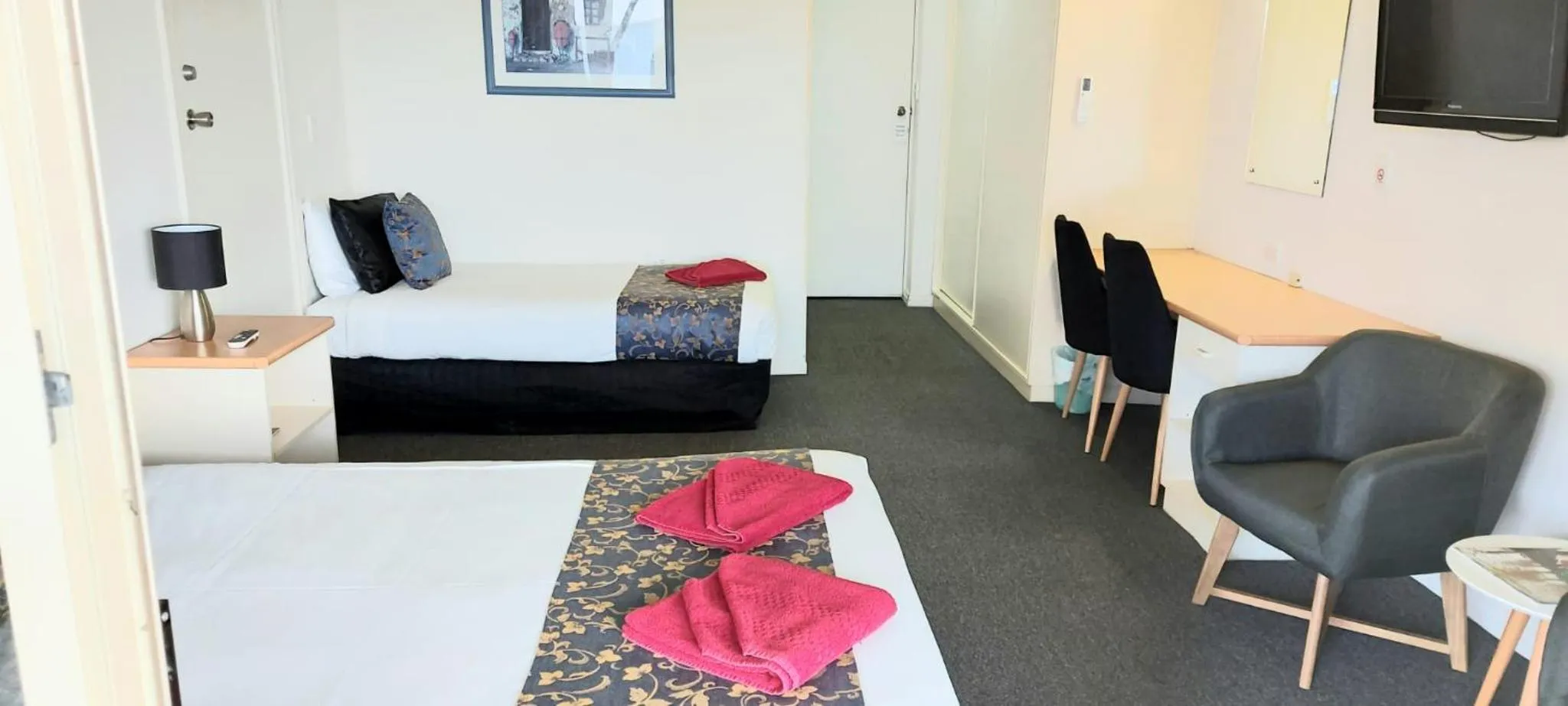 Bed in Barmera Lake Resort Motel