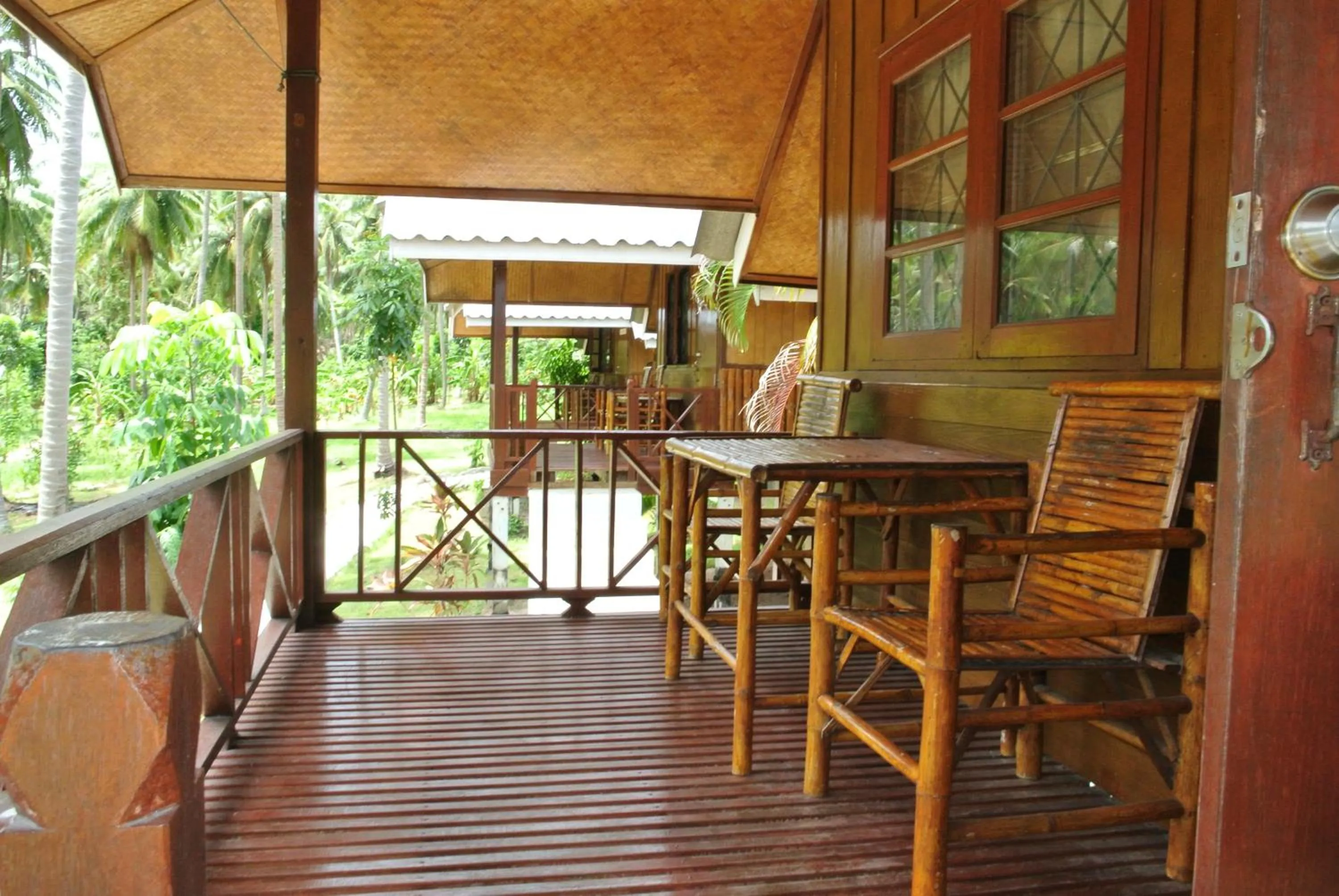 Balcony/Terrace in Seashell Coconut Village Koh Tao